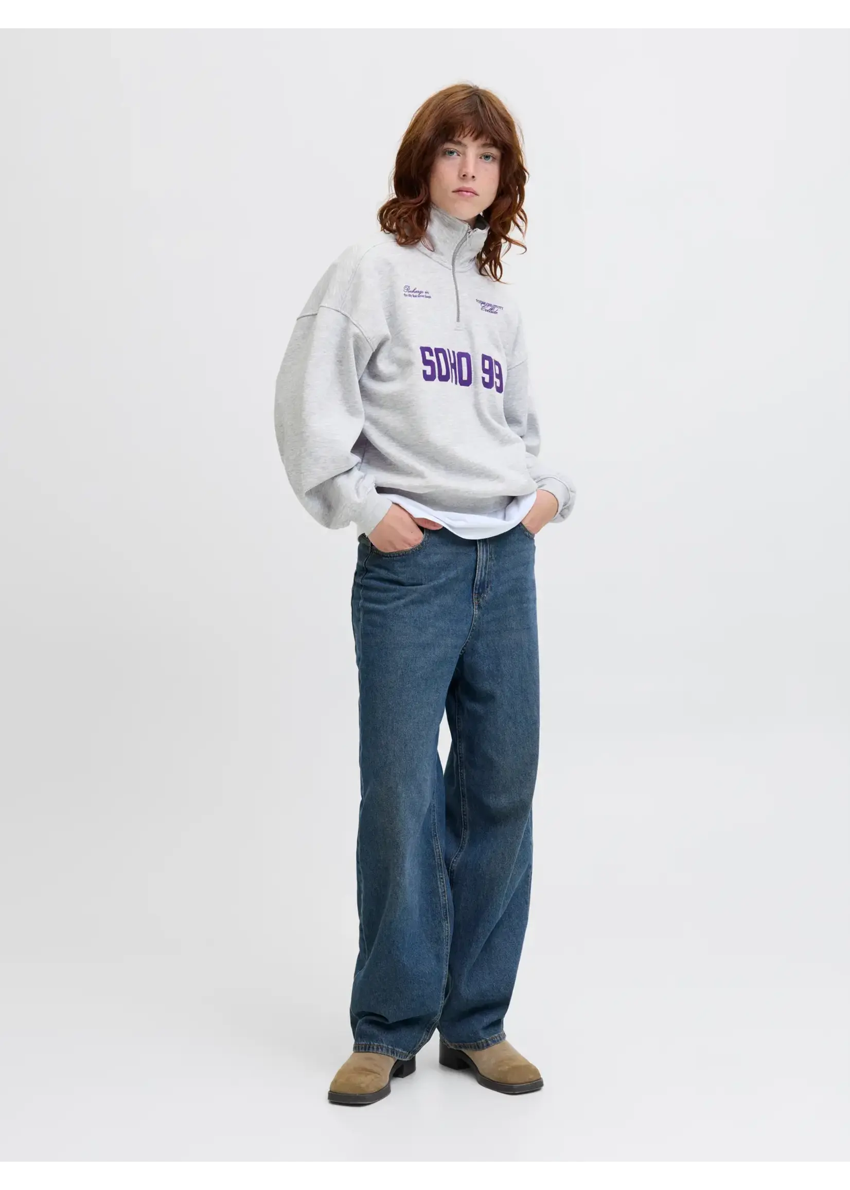 JXJANKA LS HALF ZIP SWEAT SWT