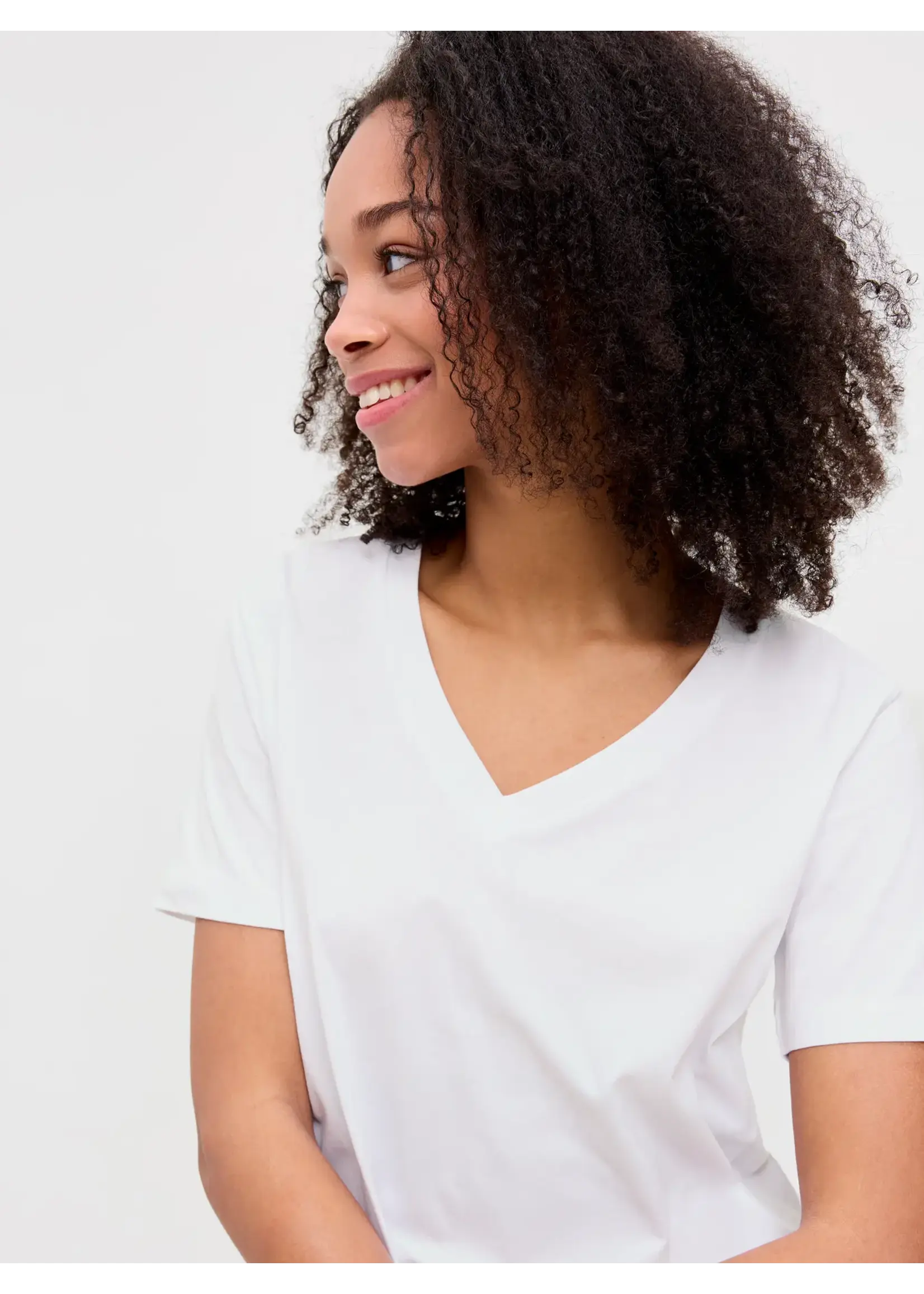 JXANNIE REG VNECK SS TEE JRS NOOS