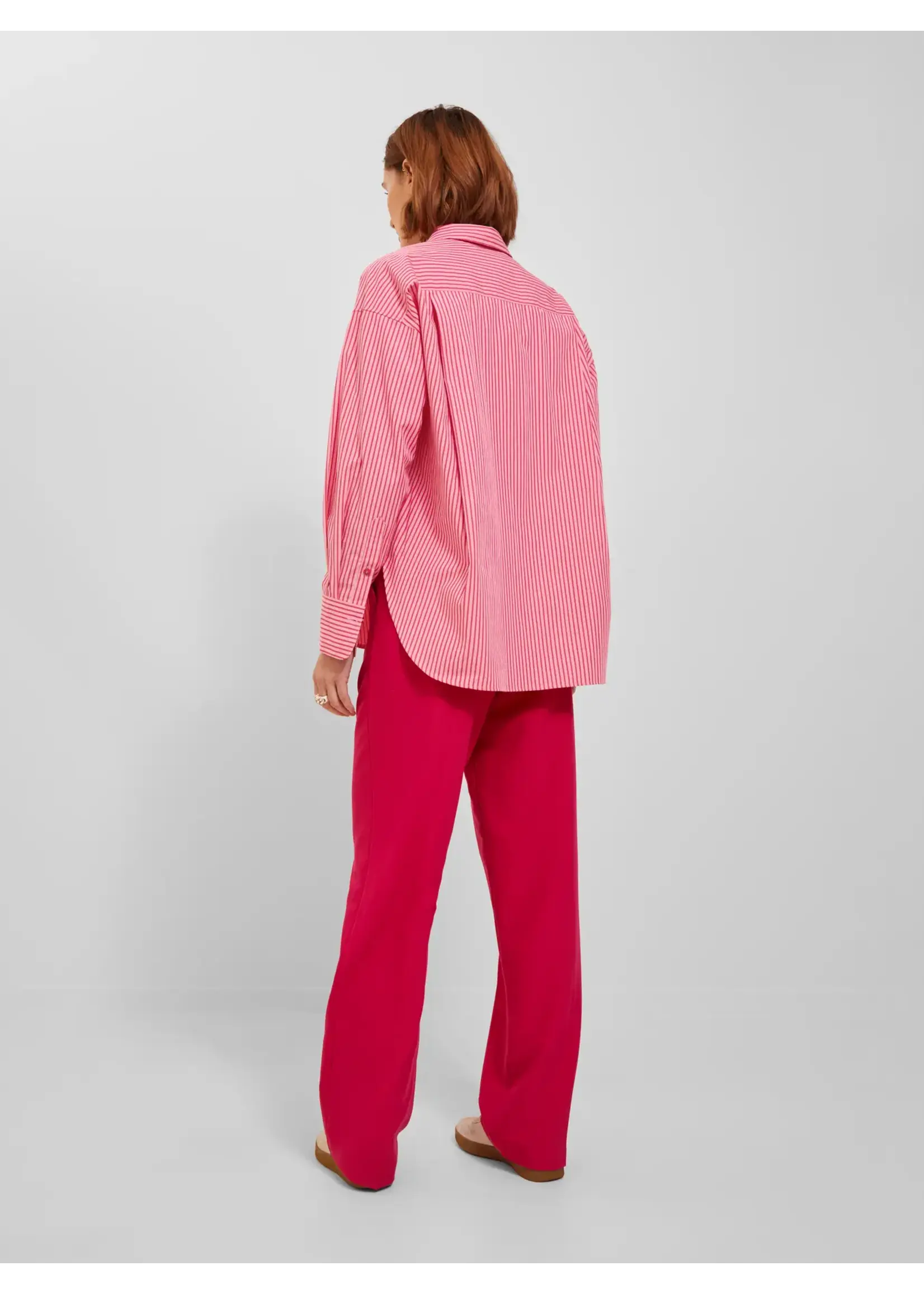 JXJAMIE LS RELAXED POPLIN SHIRT STRIPES