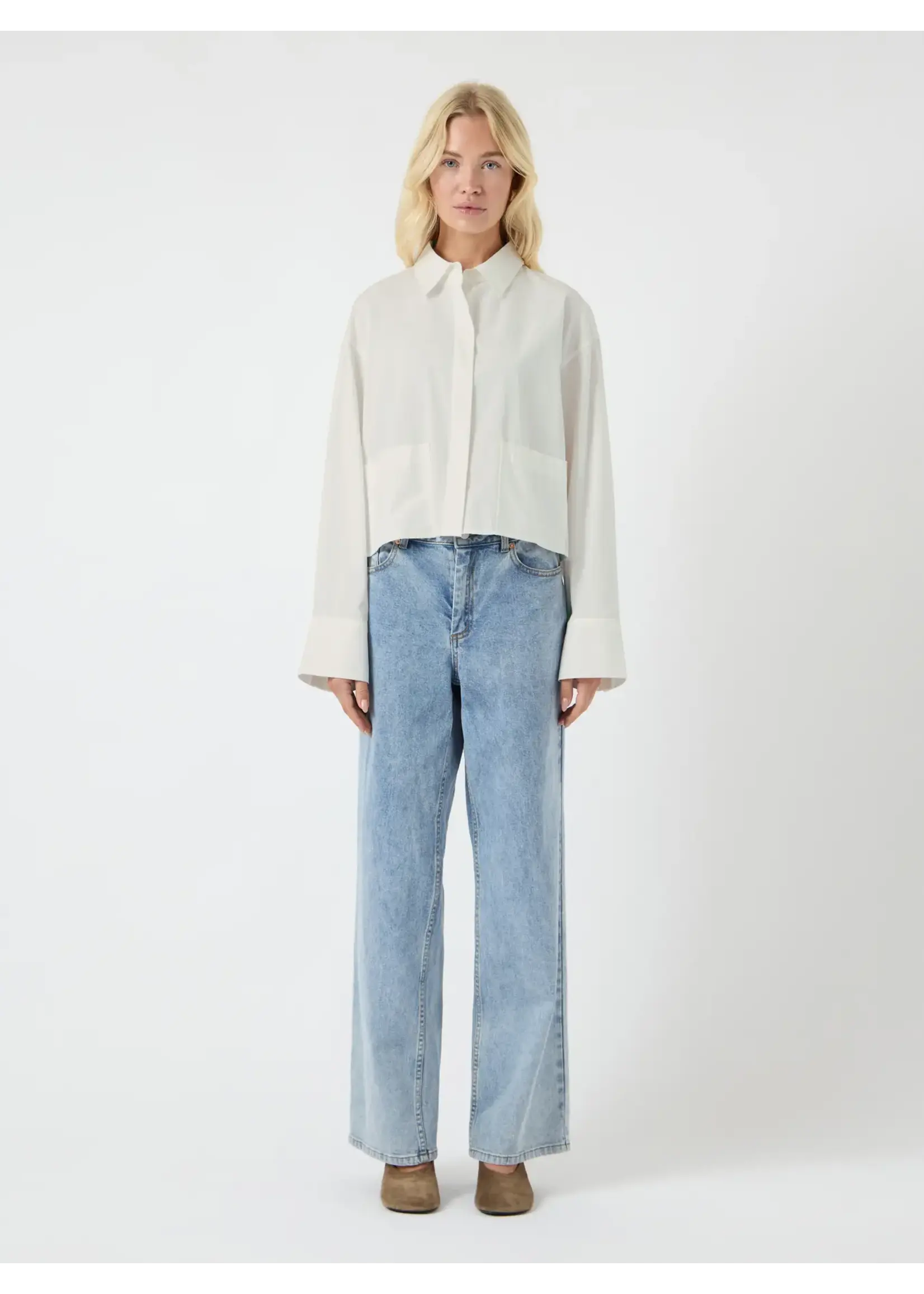 YASLEE LS SHORT SHIRT S. NOOS