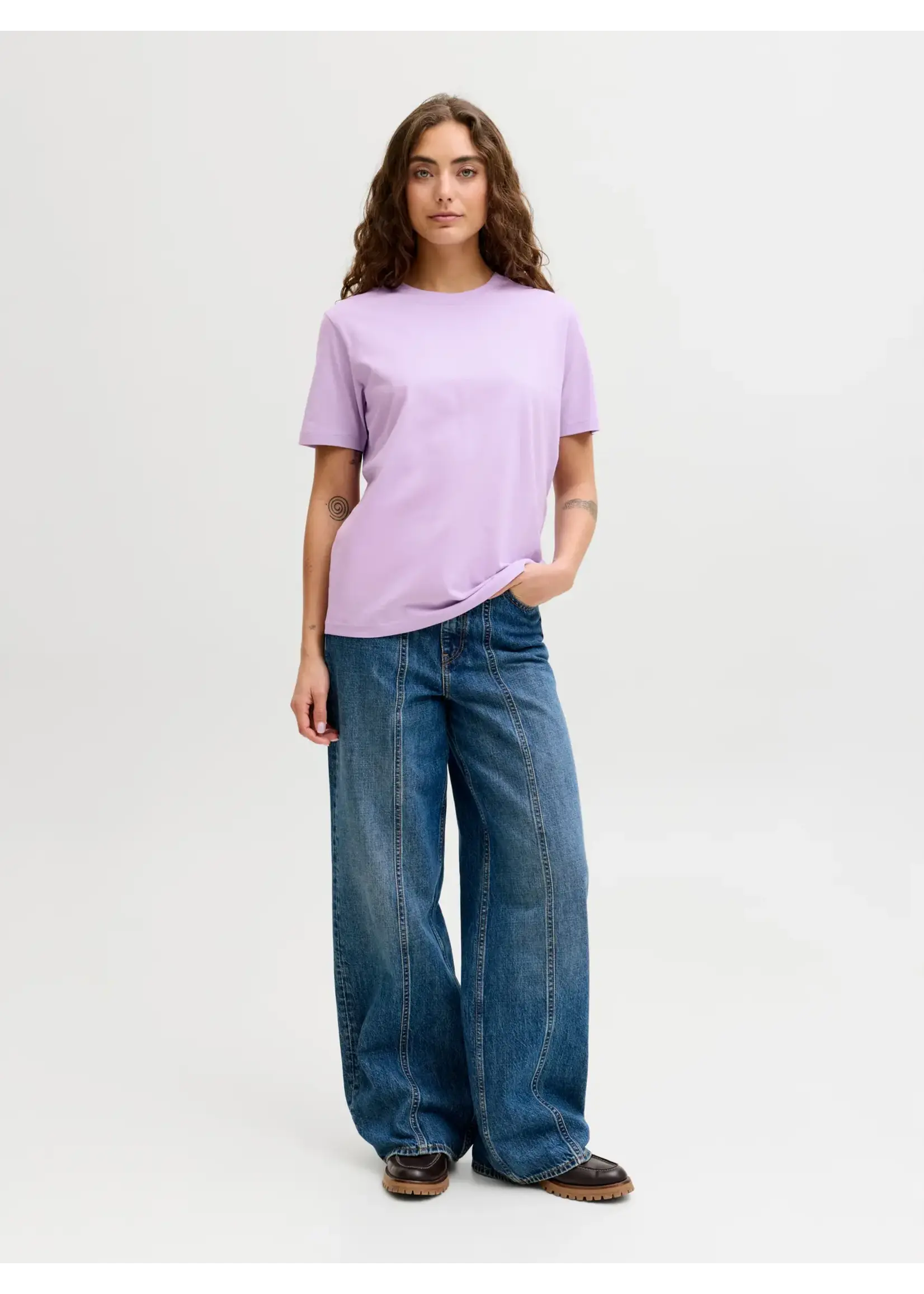 JXANNA REG SS EVERY TEE JRS NOOS PURPLE ROSE