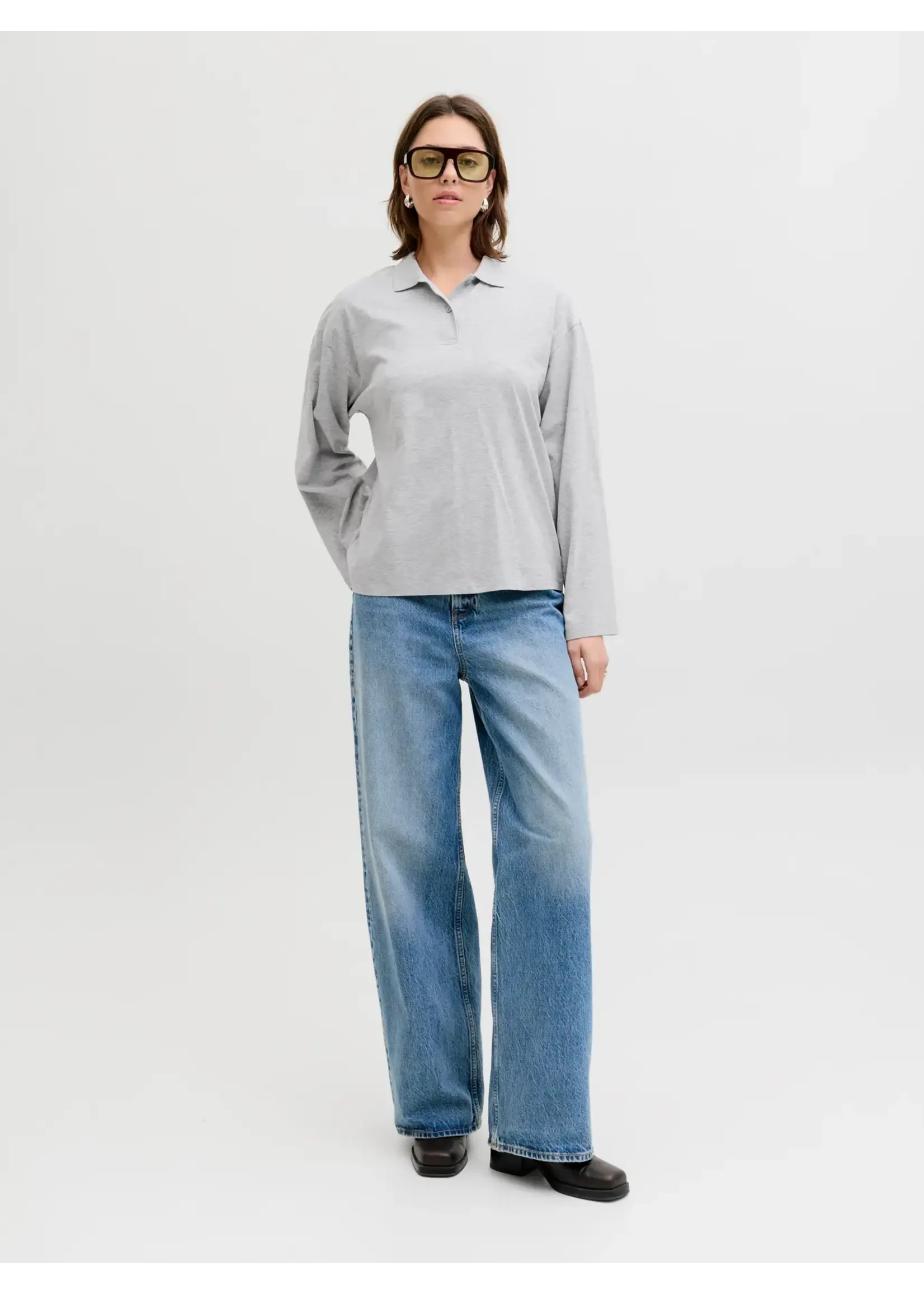 JXVILMA LS SOLID POLO JRS LN