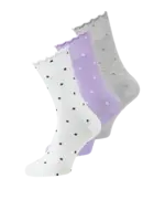 JXPOLLY POLKA DOT SOCK 3-PACK ACC
