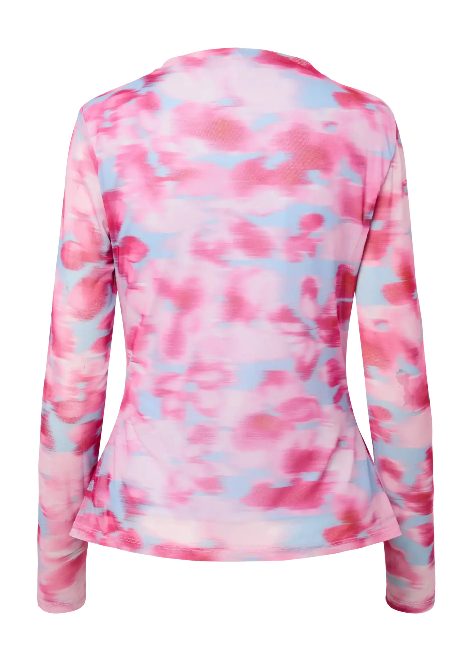 YASFLORI LS TOP BUBBLEGUM PINK/SKYWAY