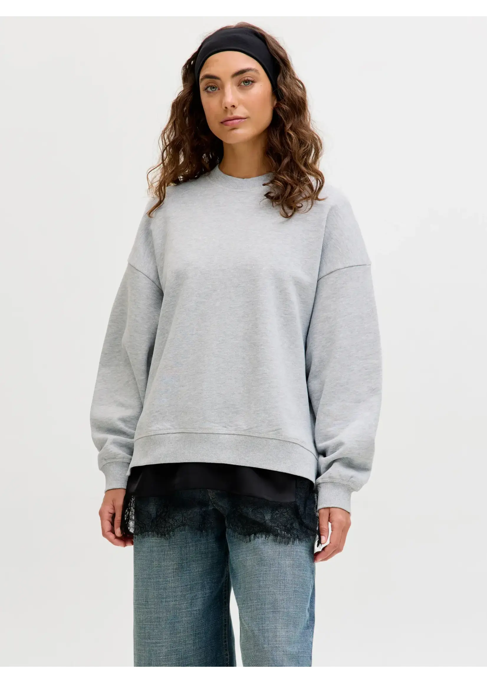 JXCORA OVERSIZE LS CREW SWEAT