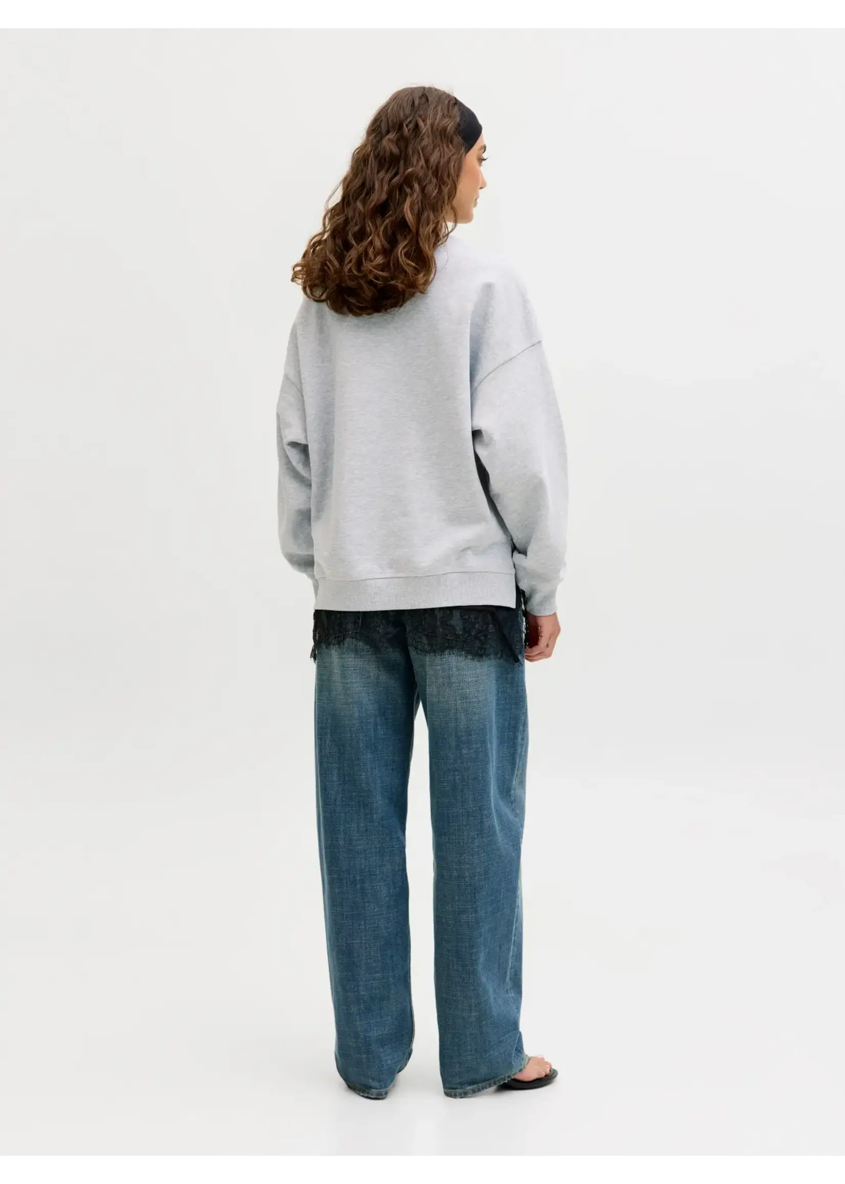 JXCORA OVERSIZE LS CREW SWEAT