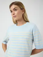 YASLENA SS KNIT PULLOVER S. SKYWAY