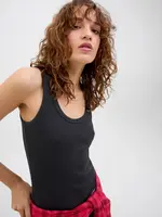 JJXX JXFRIDA SL U-NECK TOP JRS NOOS BLACK