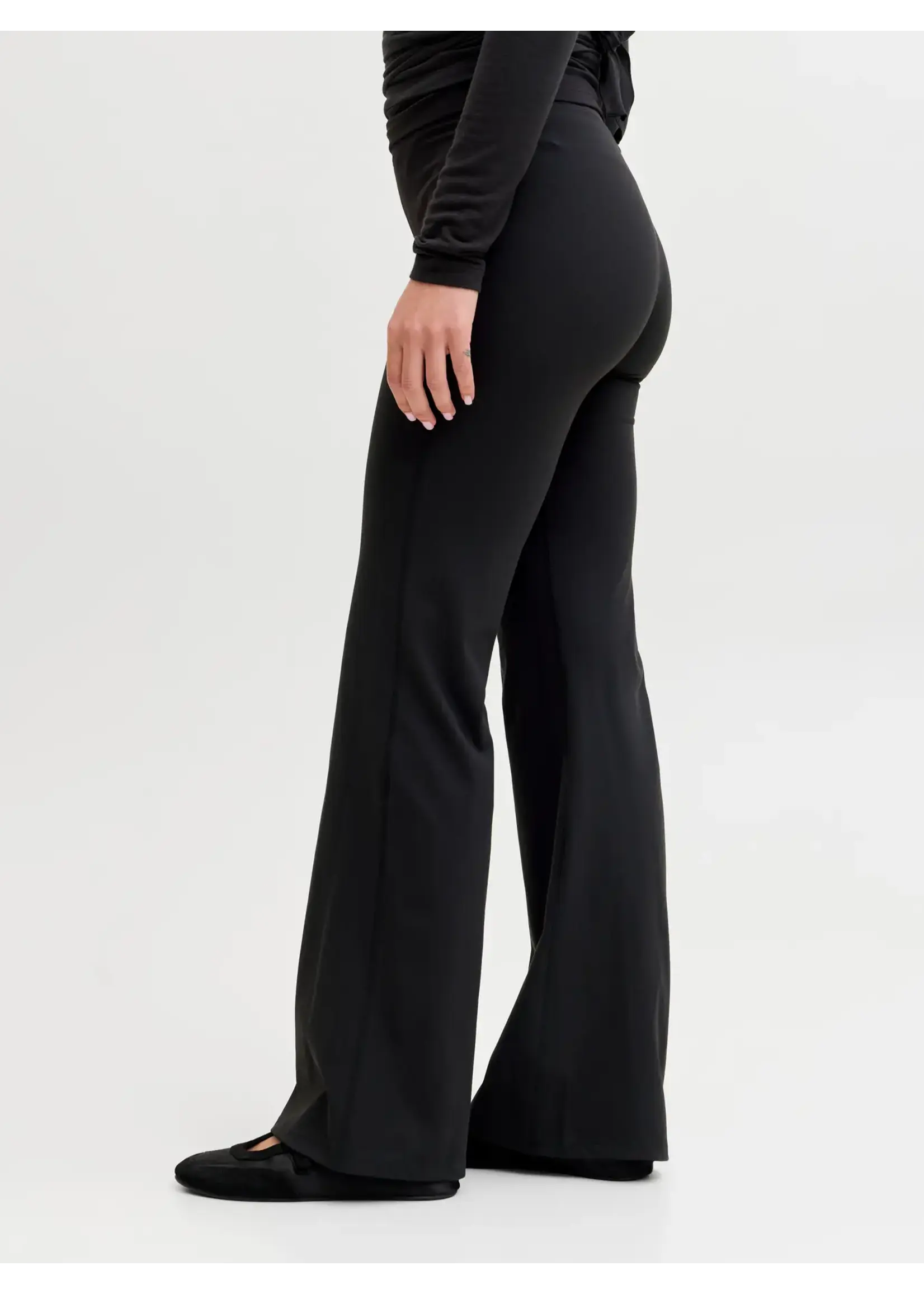 JJXX JXSANIA STR HW YOGA PANTS JRS BLACK