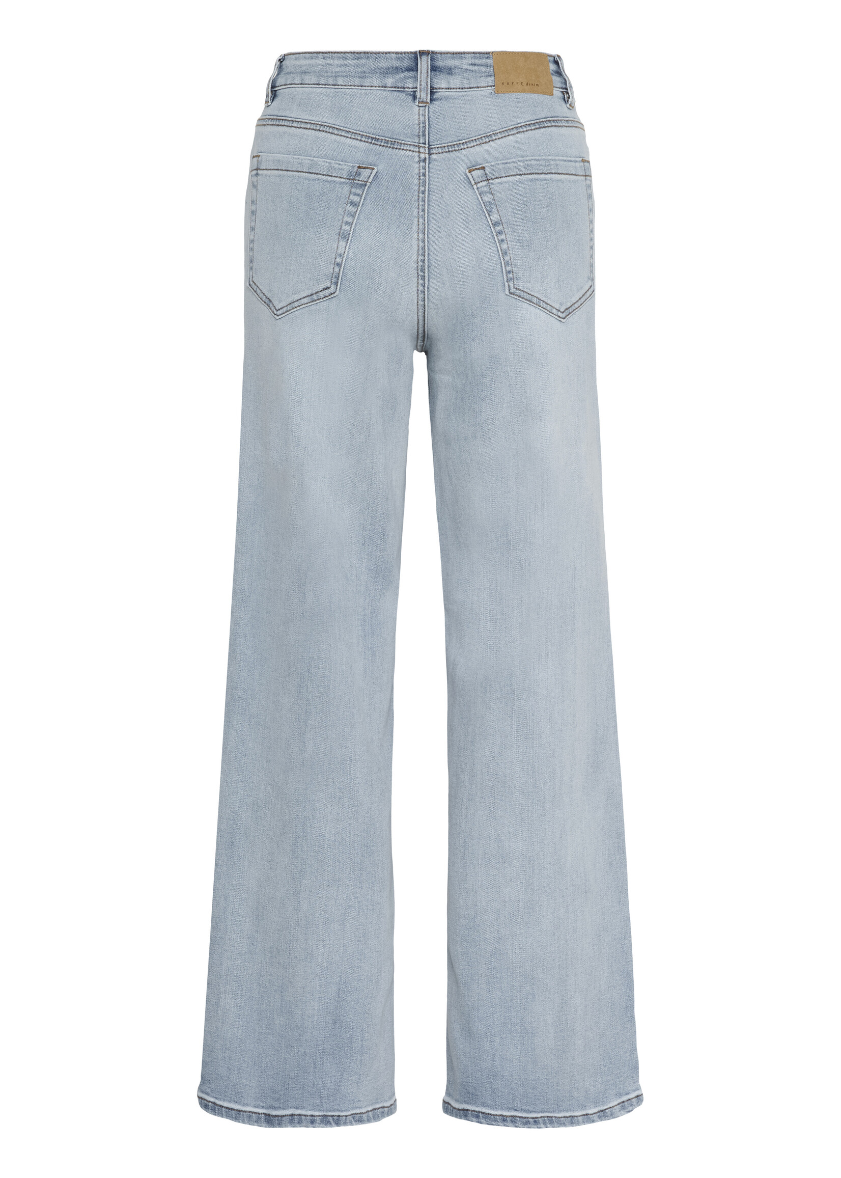 KAFFE KAbrook HW Reg fit jeans washed denim