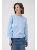 KAFFE KAlizza Round neck Knit Pullover powder