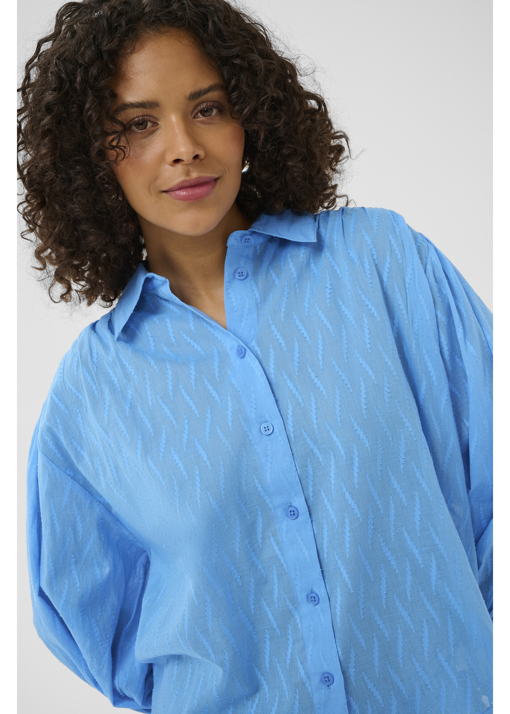 KAFFE KAgabriela shirt azure