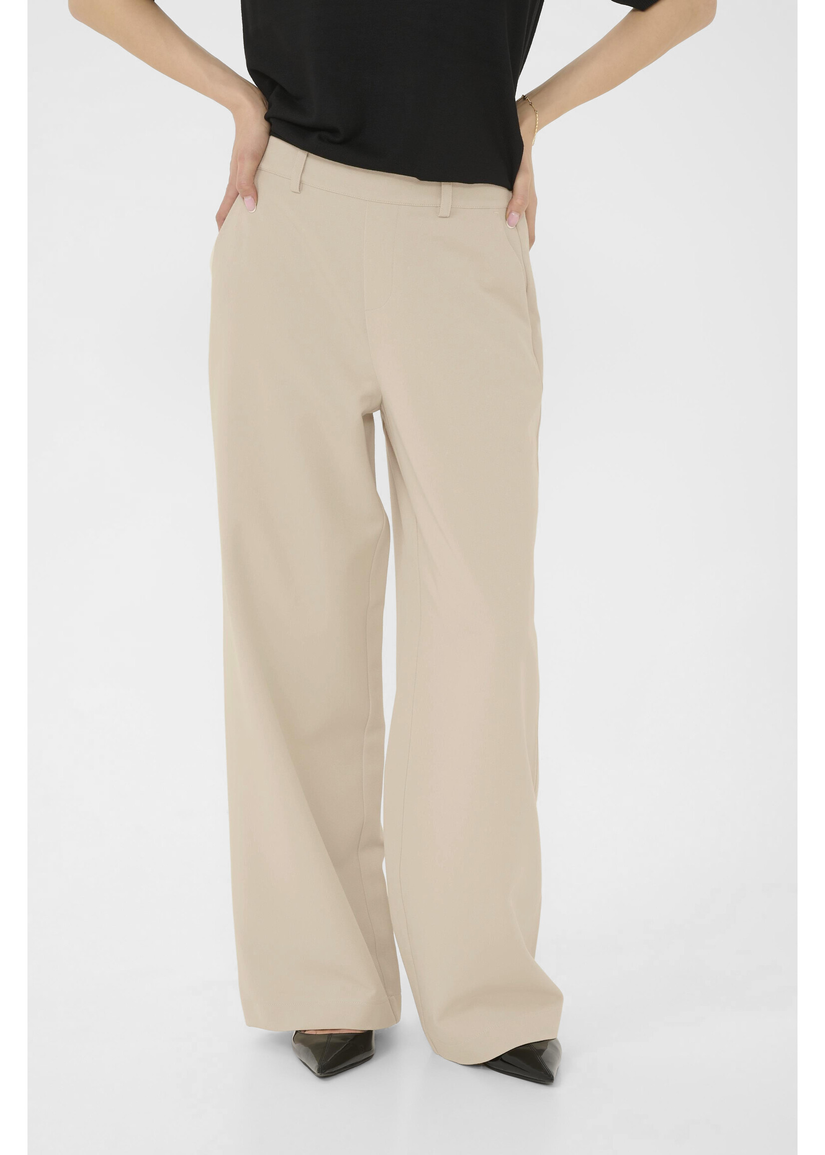 KAFFE KAvalley pants BEIGE