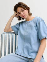 JJXX JXMAXINE SS DENIM TUNIC R337 DNM