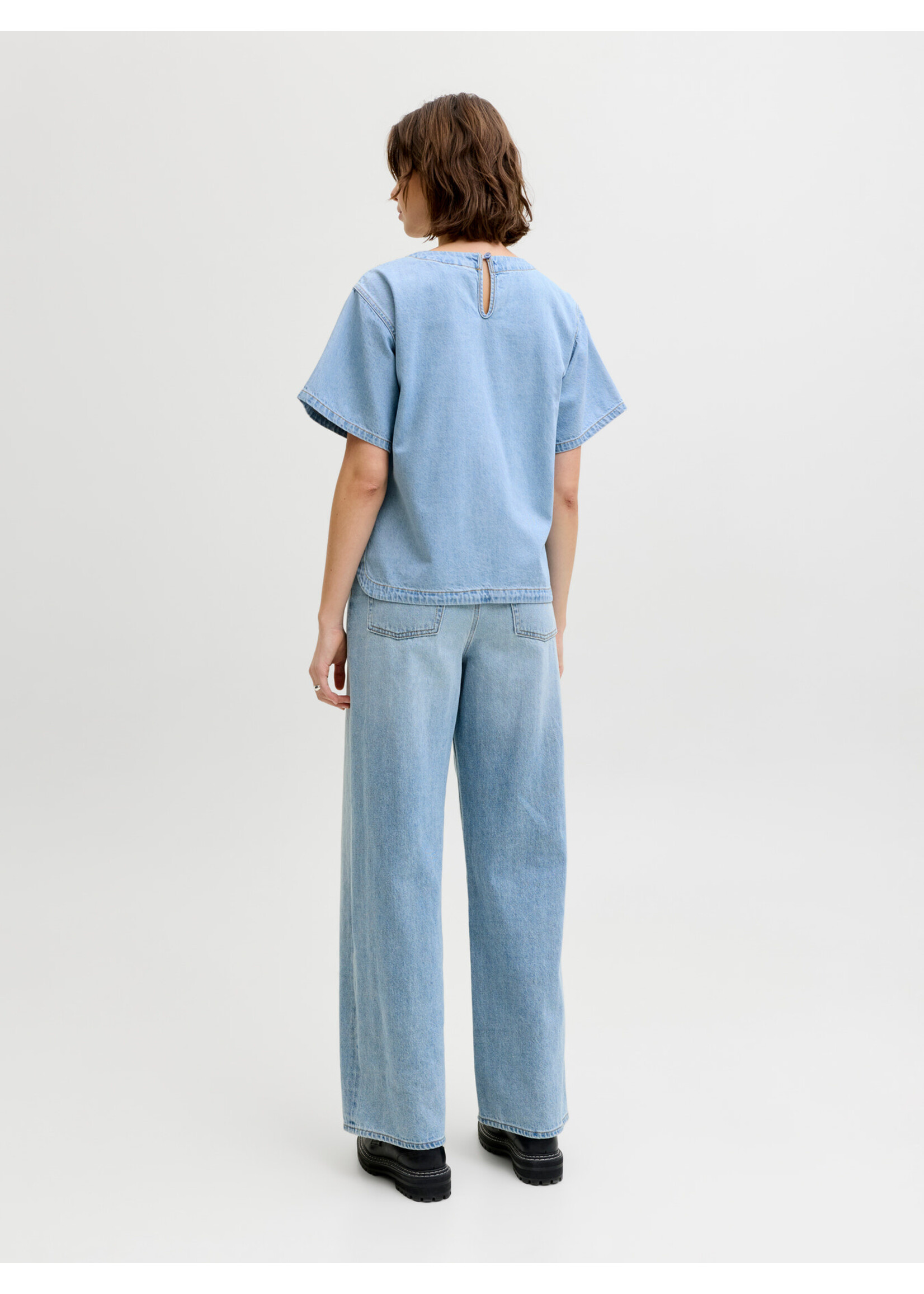 JJXX JXMAXINE SS DENIM TUNIC R337 DNM