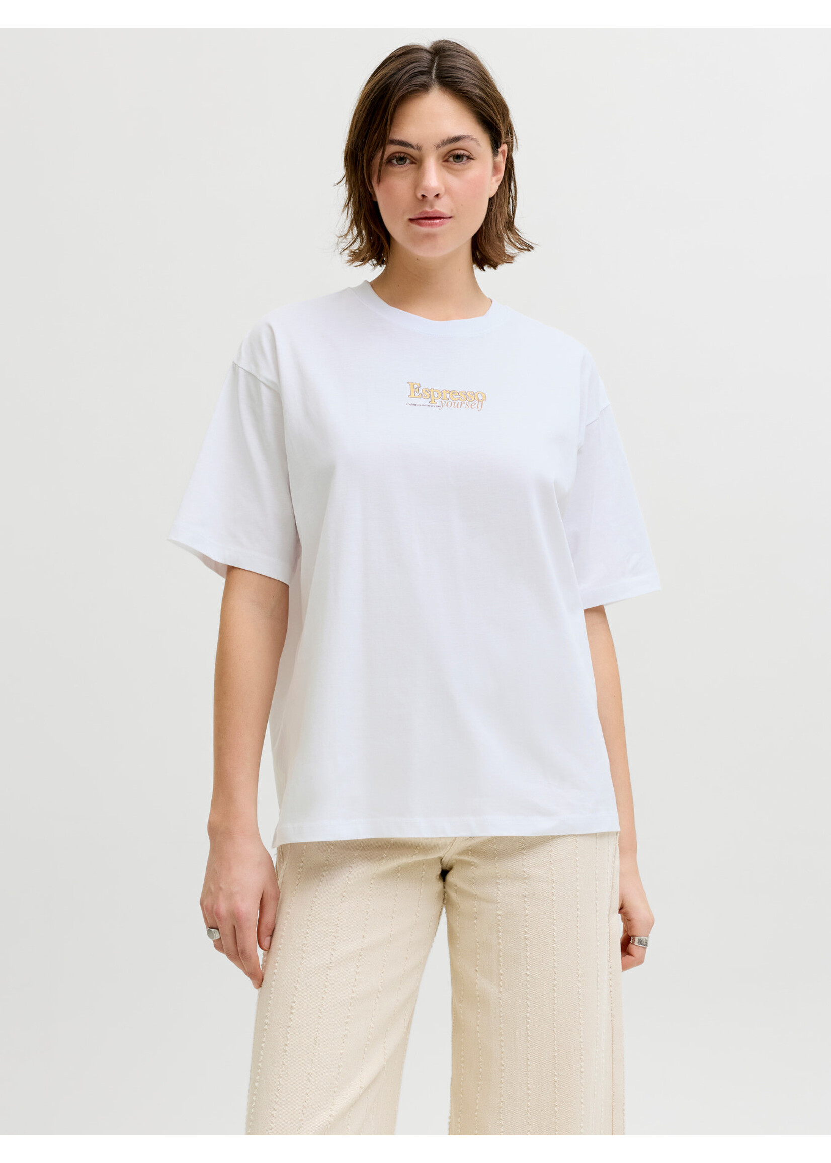 JJXX JXLATTE SS LOOSE TEE JRS 'ESPRESSO'