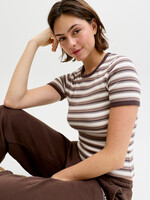 JJXX JXFRANKIE STR SS STRIPE TEE JRS VANILLA ICE