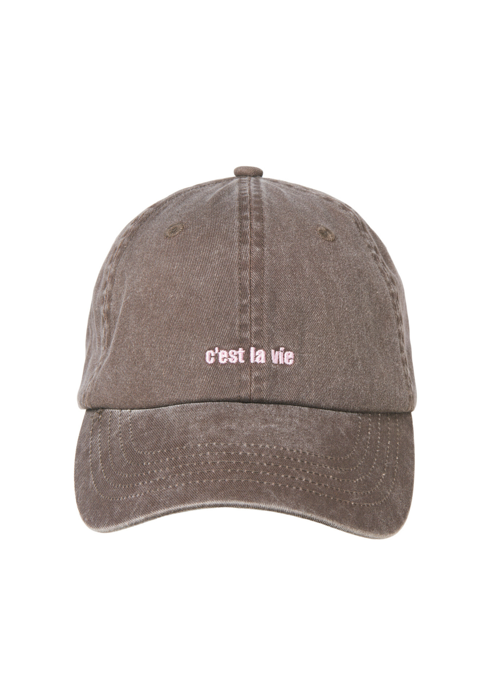 JJXX JXSUZANNE WASHED CAP 'C'EST LA VIE'