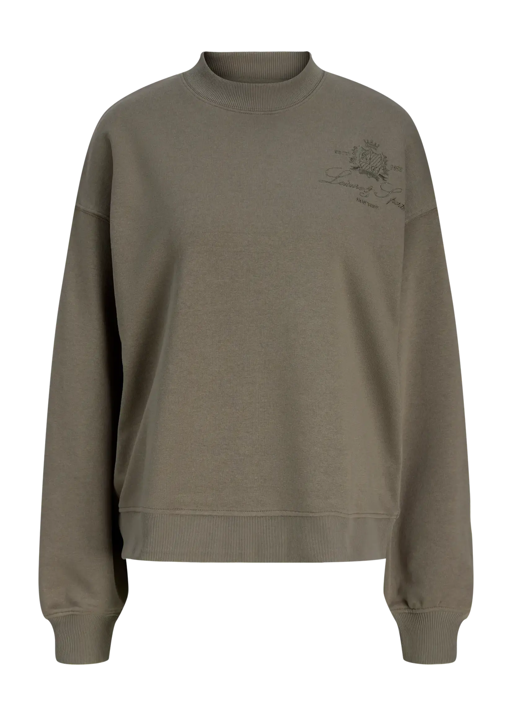 JJXX JXTHORA EMB LS CREW SWT BUNGEE