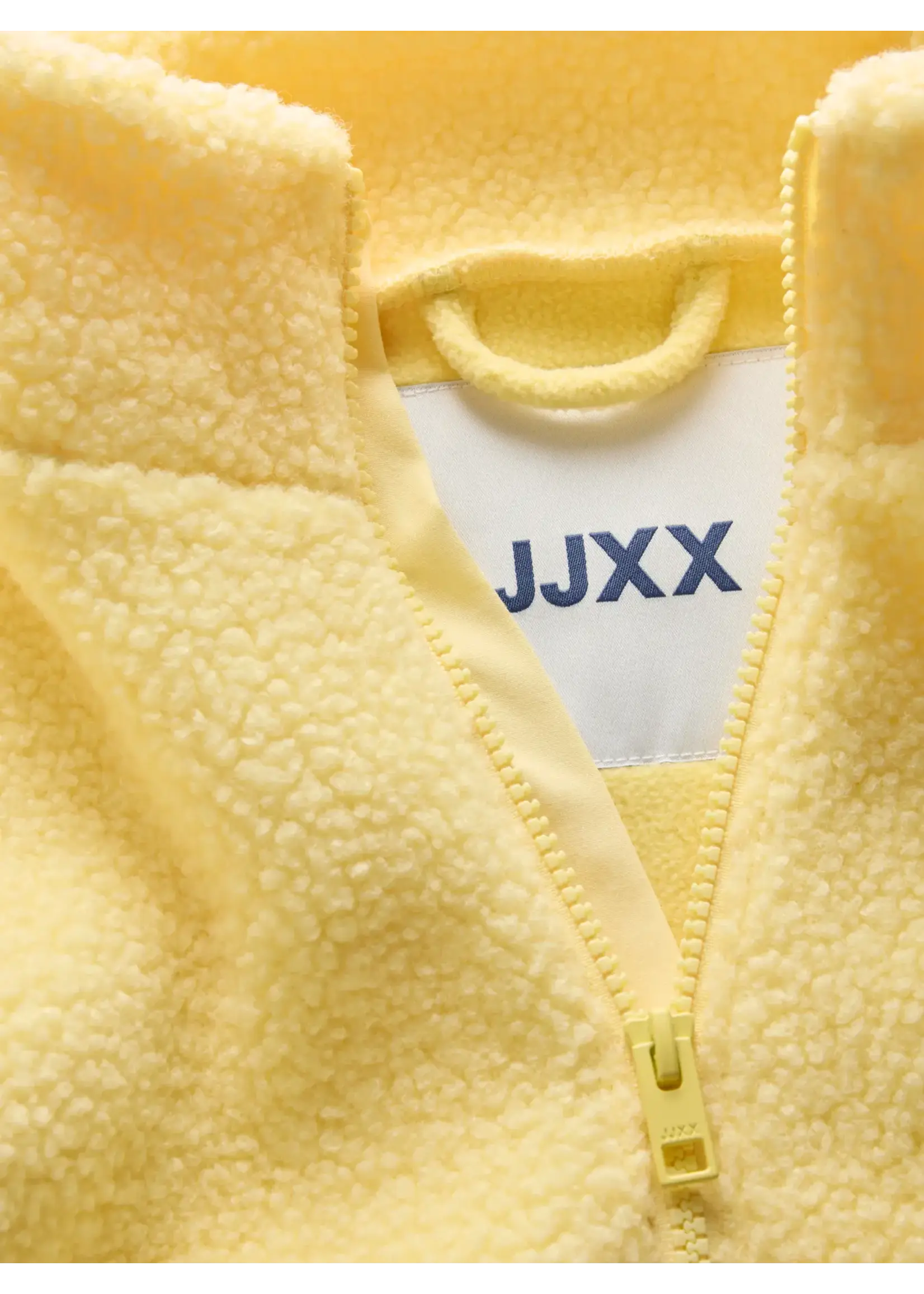JJXX JXVERA HALF ZIP TEDDY JACKET OTW YELLOW