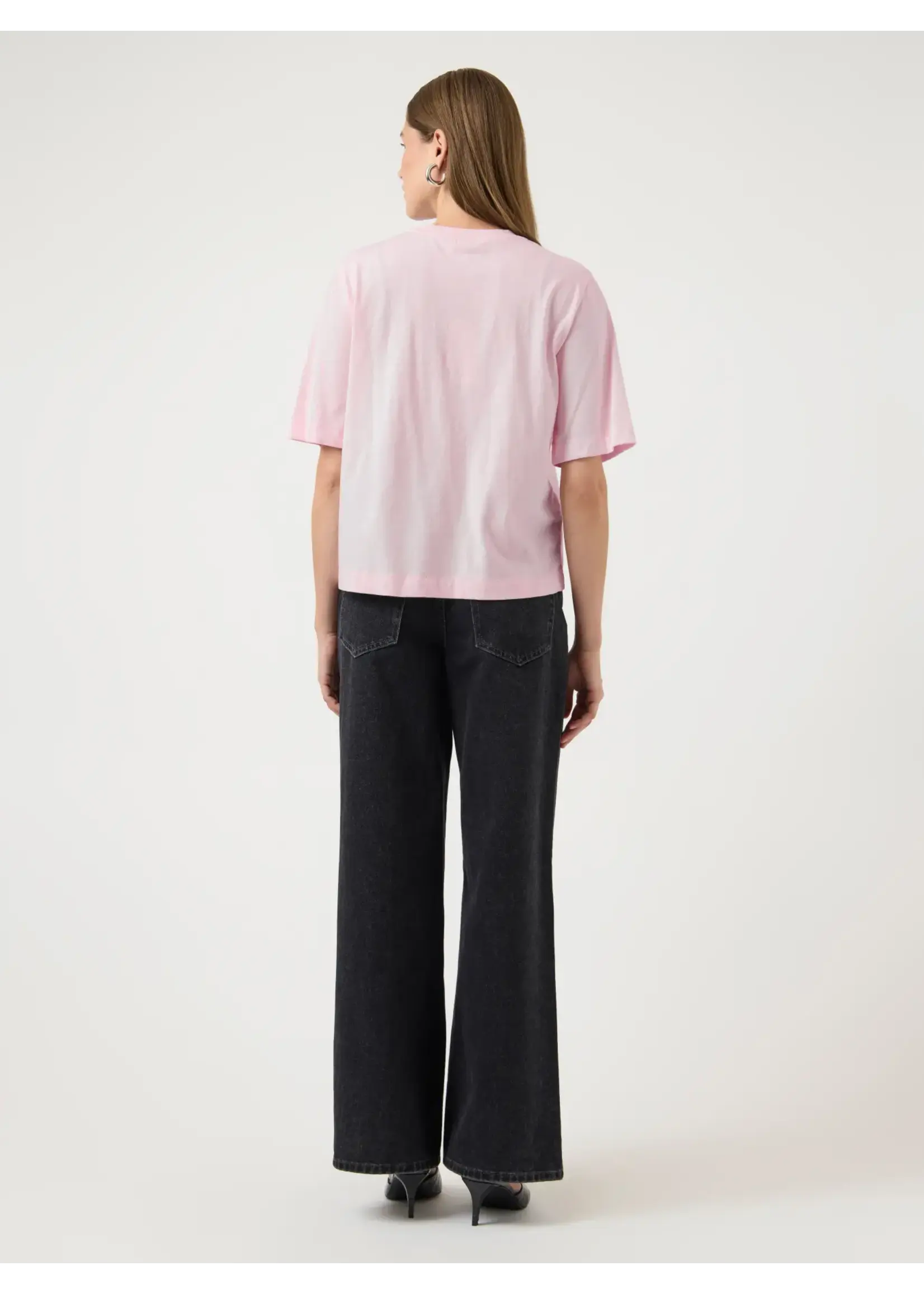 YAS YASVISELY SS TEE S. PINK