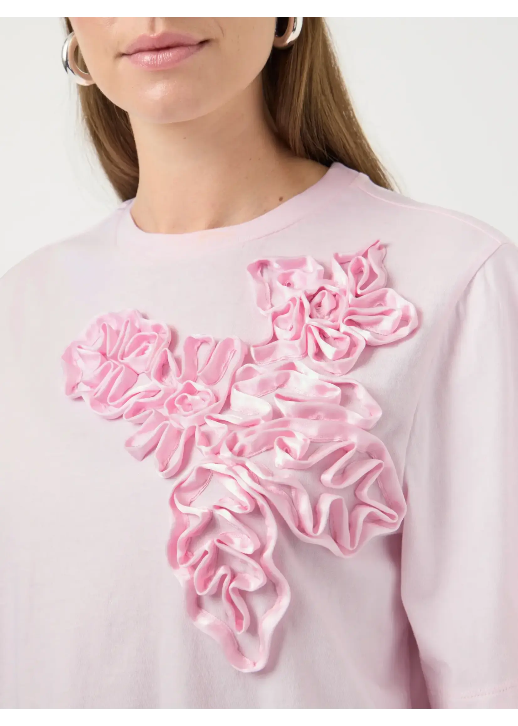 YAS YASVISELY SS TEE S. PINK