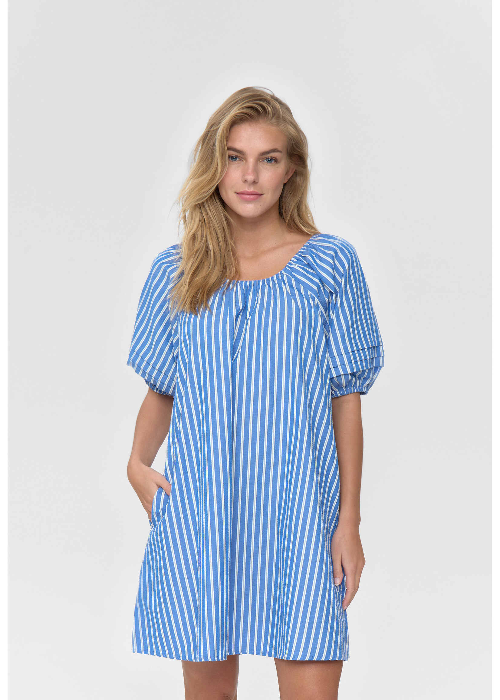 MOVES MOVES AVIAJA DRESS 4626 NEBULAS BLUE