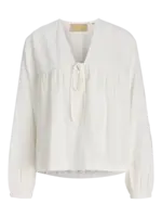 JJXX JXKIA STRUCTURE LS V-NECK BLOUSE WVN.