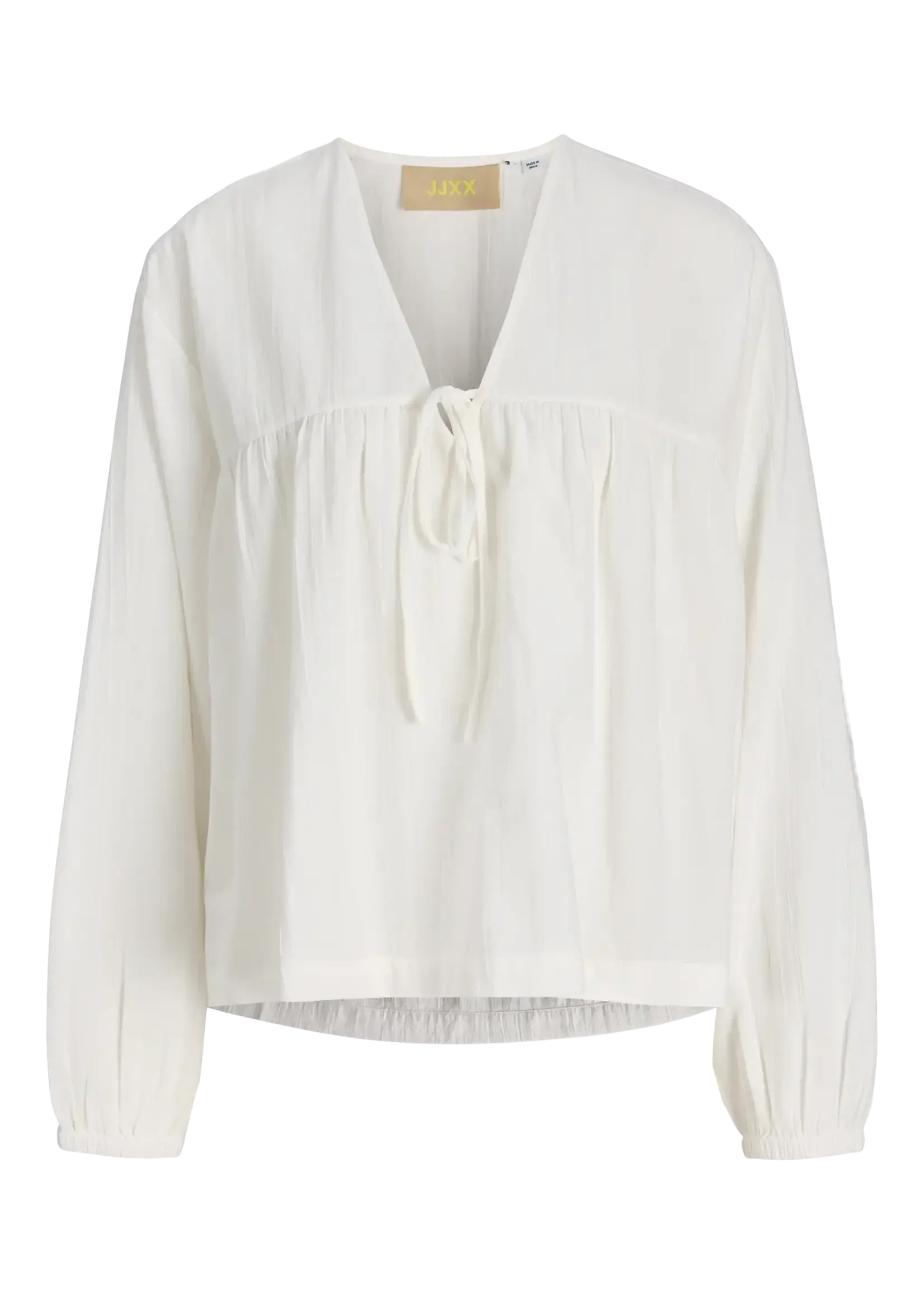 JJXX JXKIA STRUCTURE LS V-NECK BLOUSE WVN.