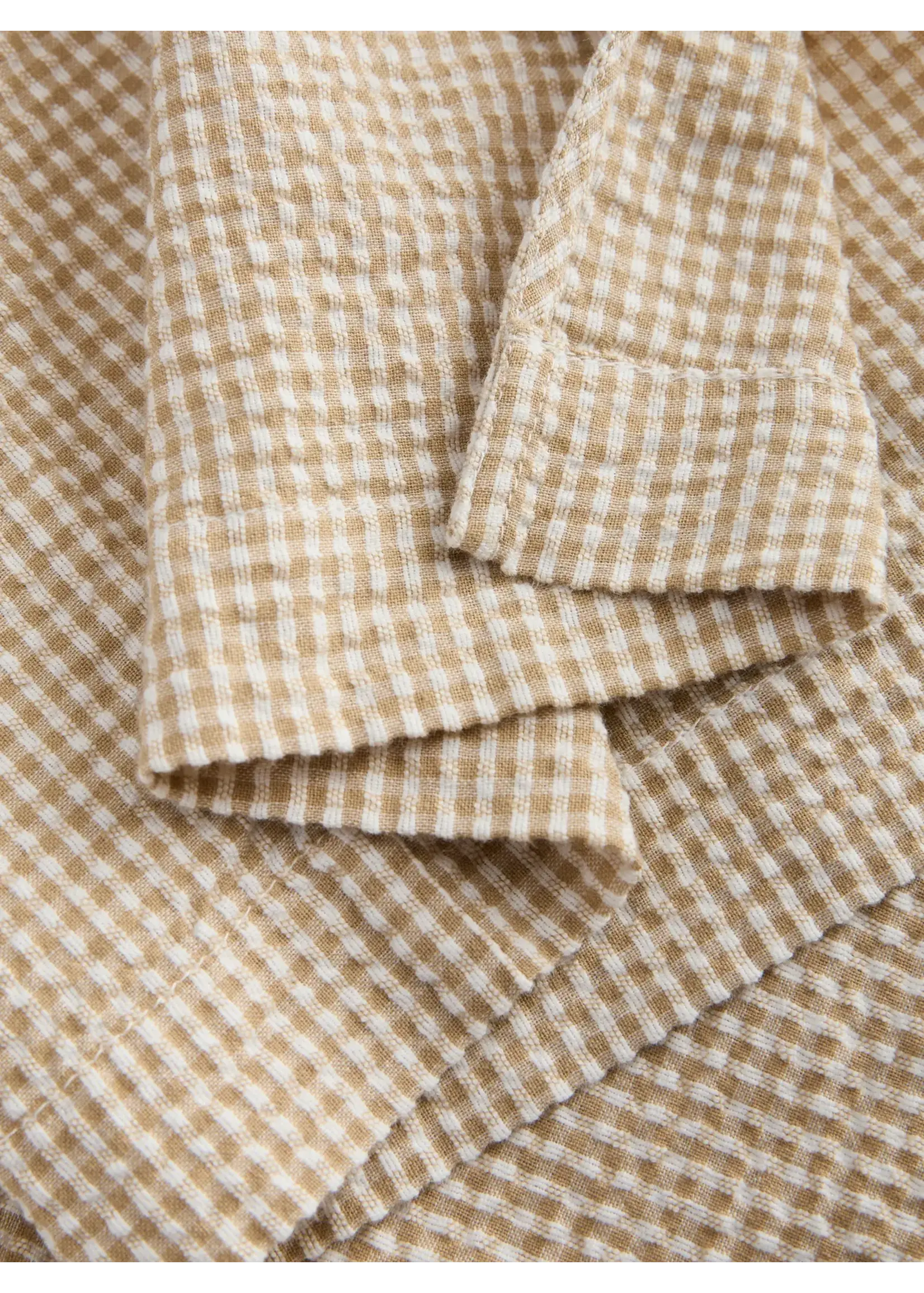 JJXX JXZOE SEERSUCKER LS TIE SHIRT WVN LN CORNSTALK