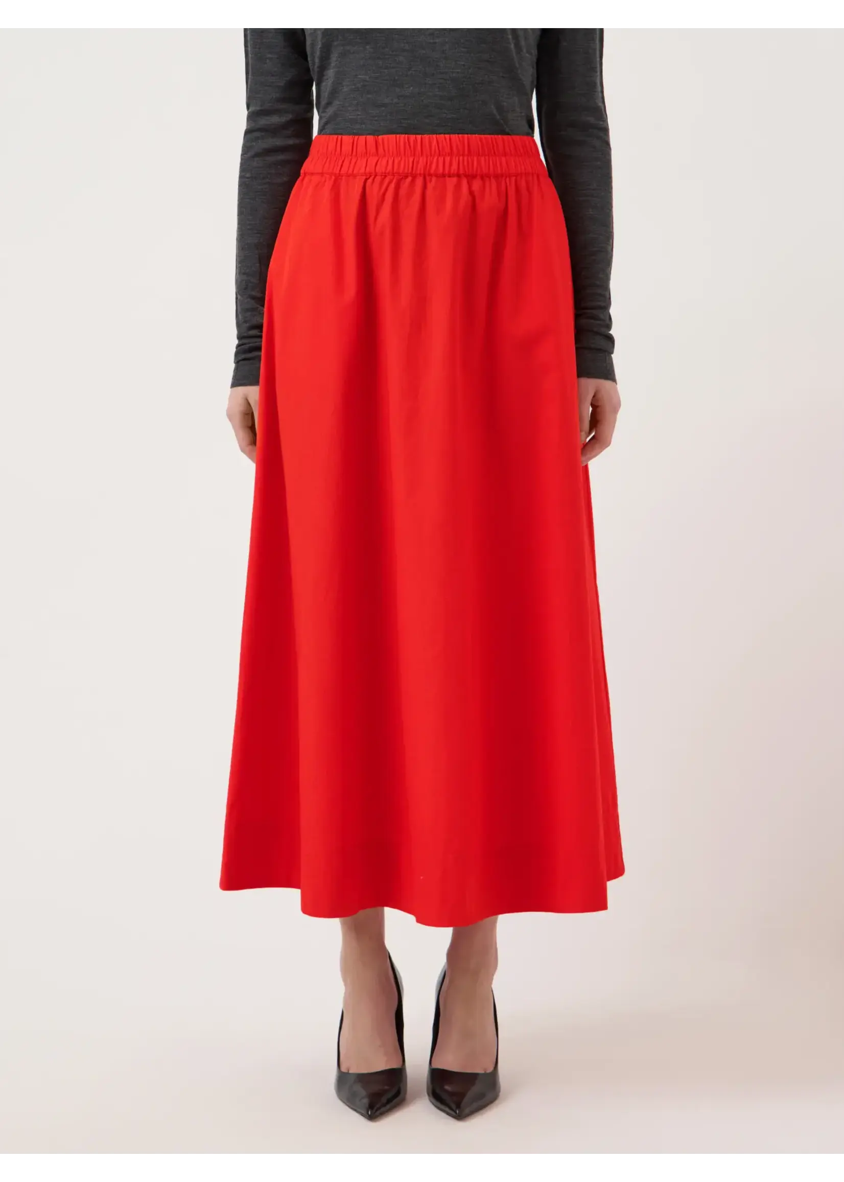 YAS YASCOLEA HW ANKLE SKIRT S.