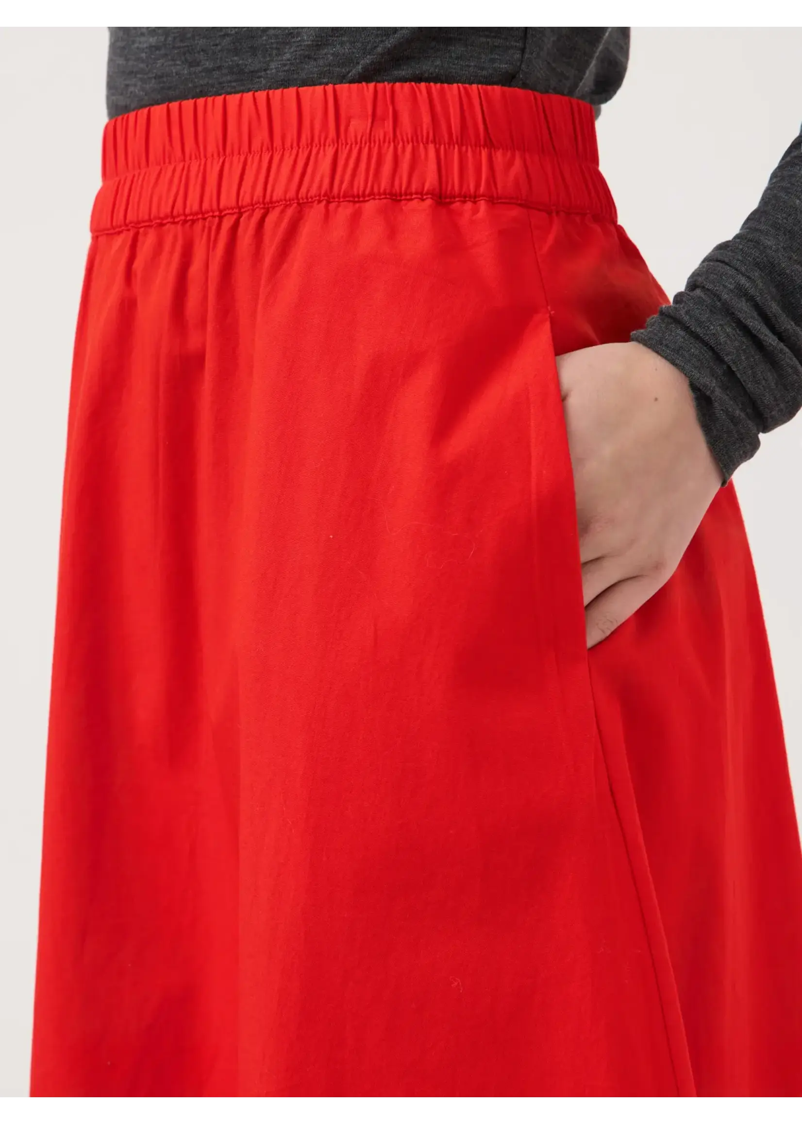 YAS YASCOLEA HW ANKLE SKIRT S.