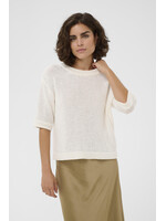 KAFFE KASEVITA PULLOVER CHALK WHITE