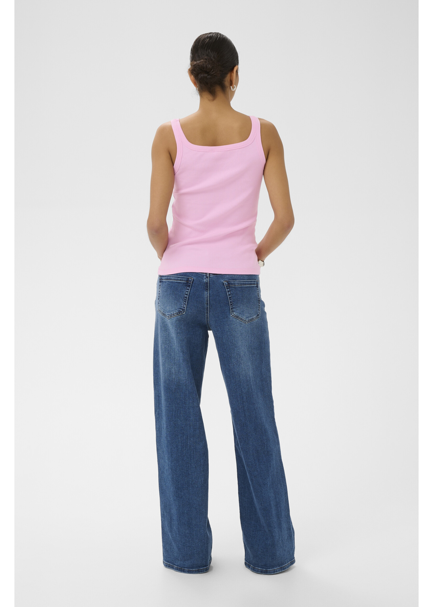 KAFFE CACARNA TANK TOP PINK