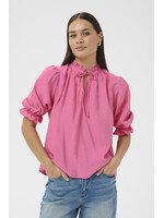 KAFFE KALUFIA FRILL BLOUSE PINK