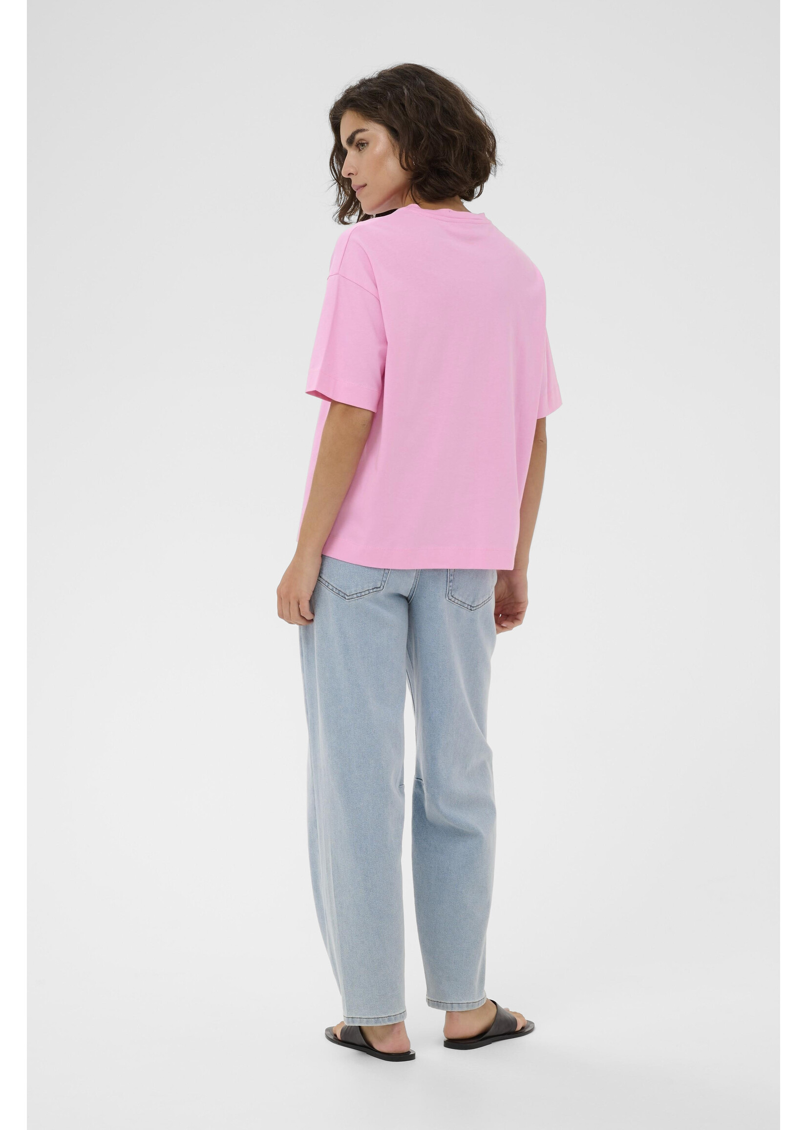 KAFFE KATOMINA T-SHIRT PINK