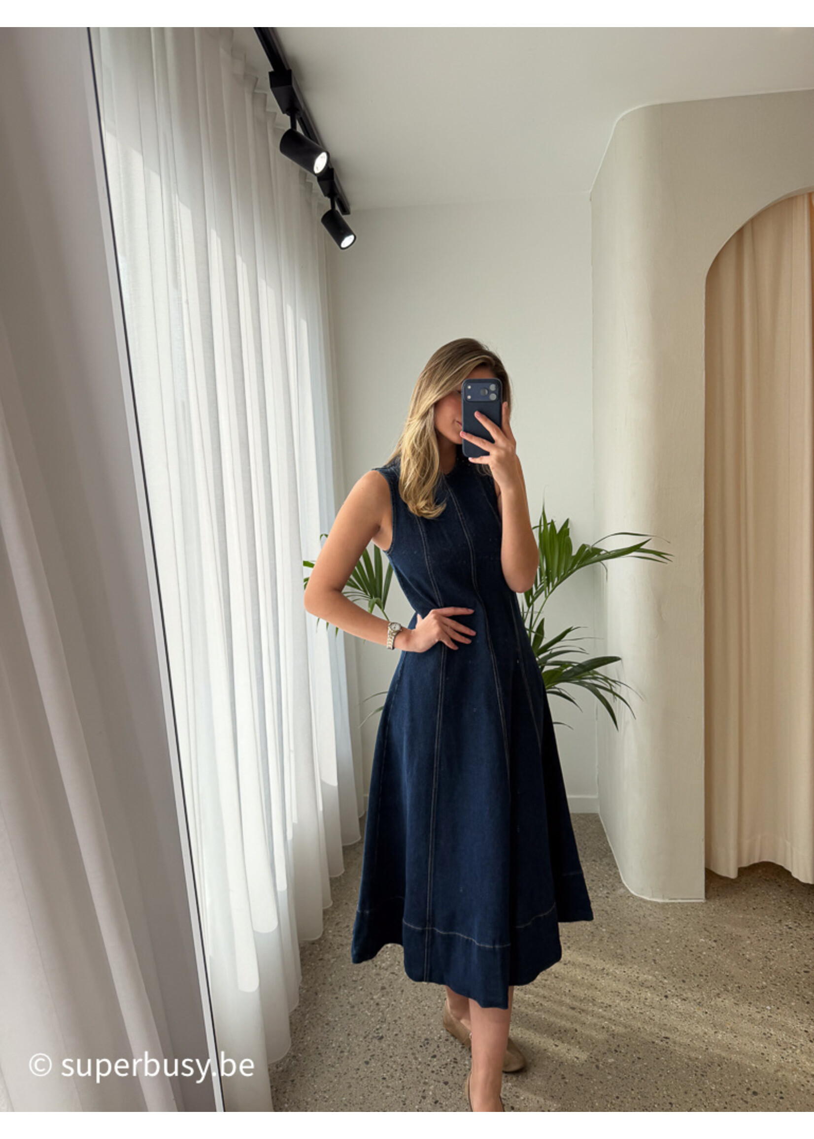 YAS YASTOVE SL LONG DENIM DRESS-EX