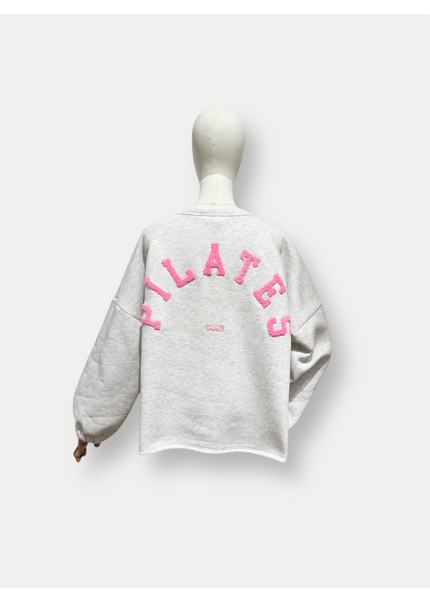 SUPERBUSY PILATES CLUB SWEATER GREY