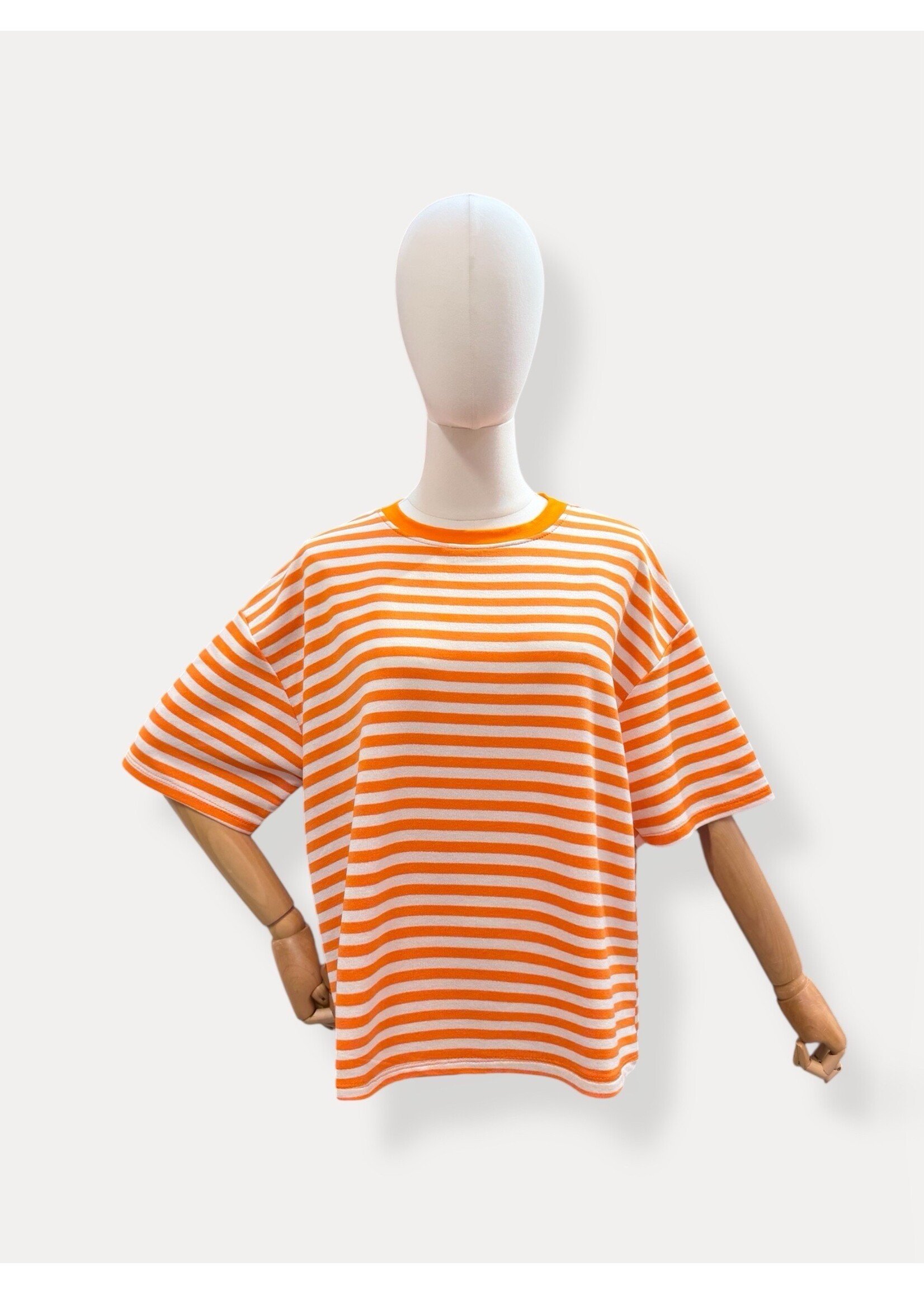 SUPERBUSY ALBA SHORT SLEEVE T-SHIRT ORANGE