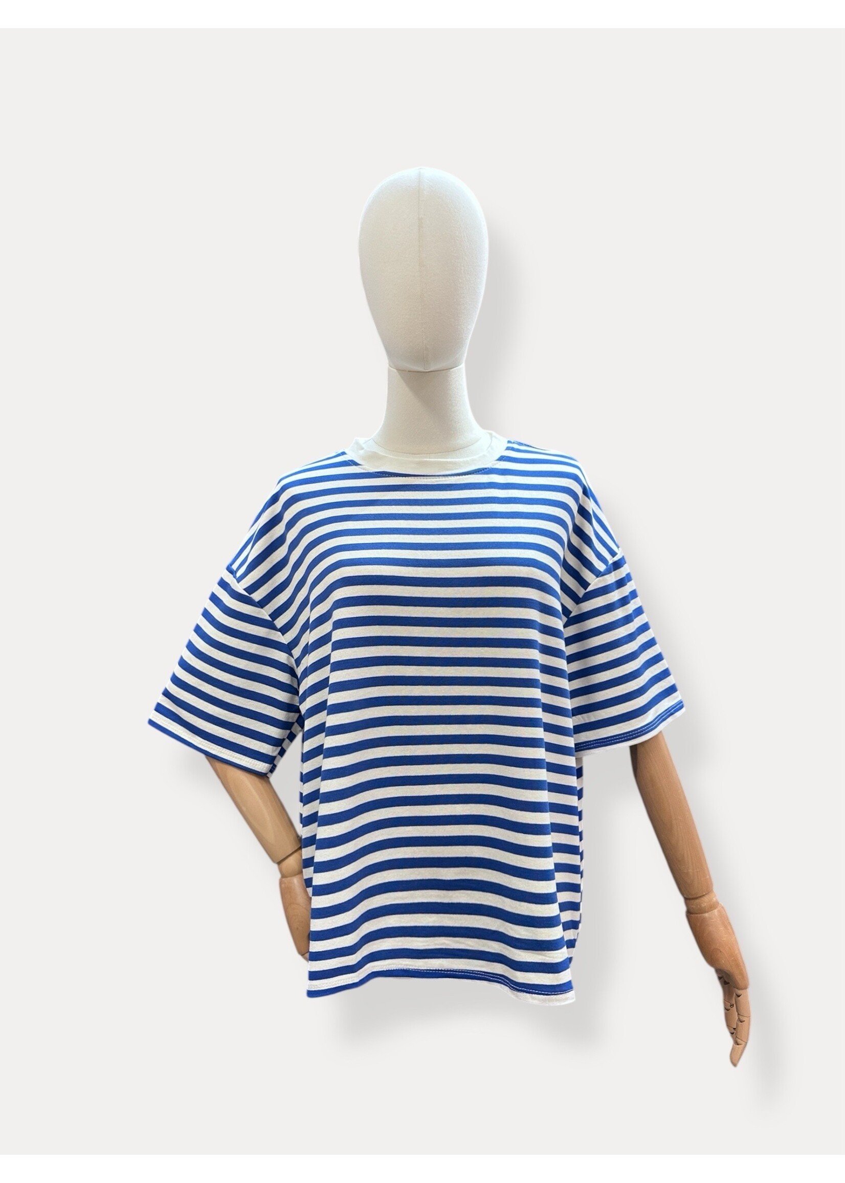 SUPERBUSY ALBA SHORT SLEEVE T-SHIRT BLUE
