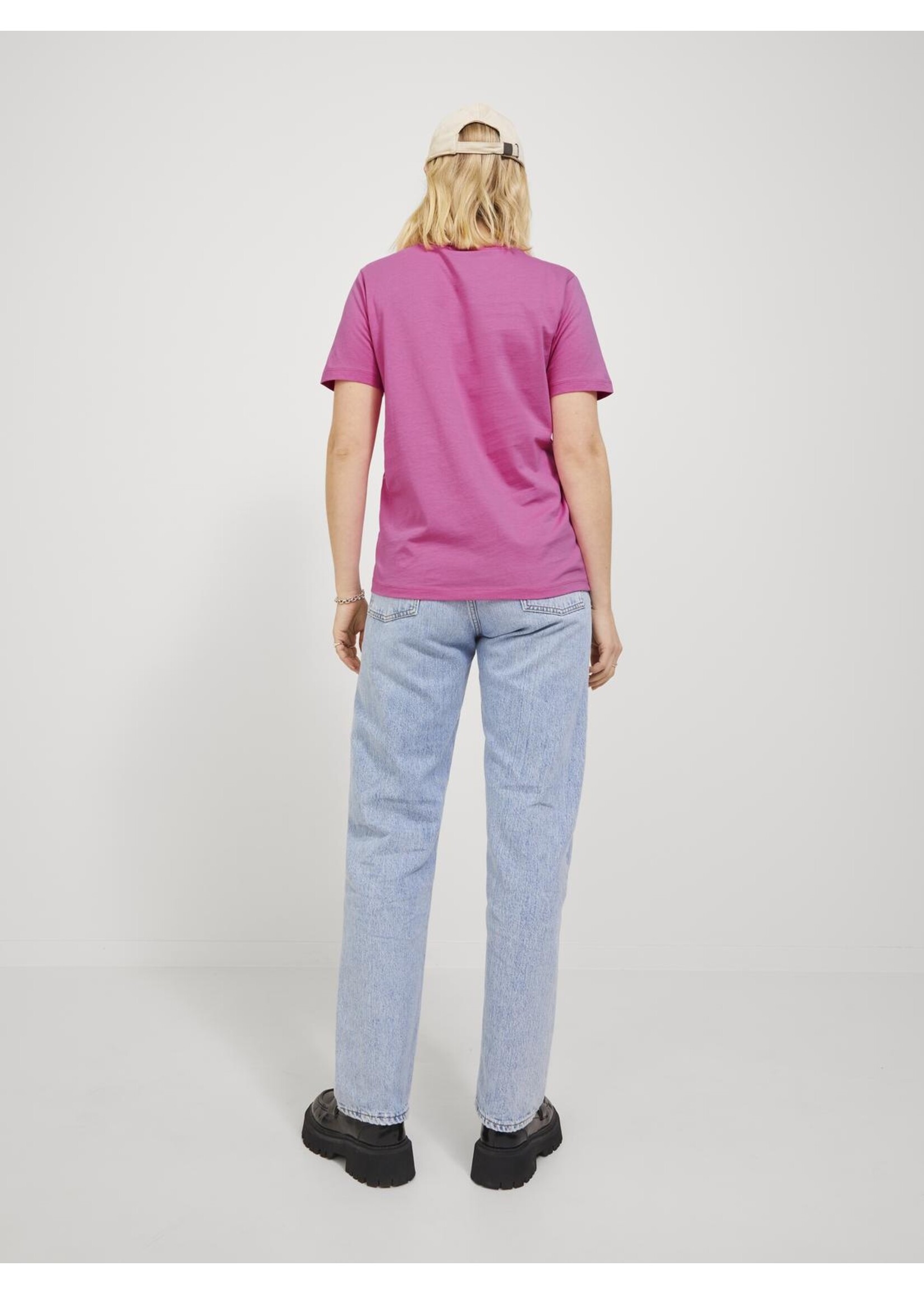 JJXX JXANNA REG SS EVERY TEE JRS CARMINE ROSE