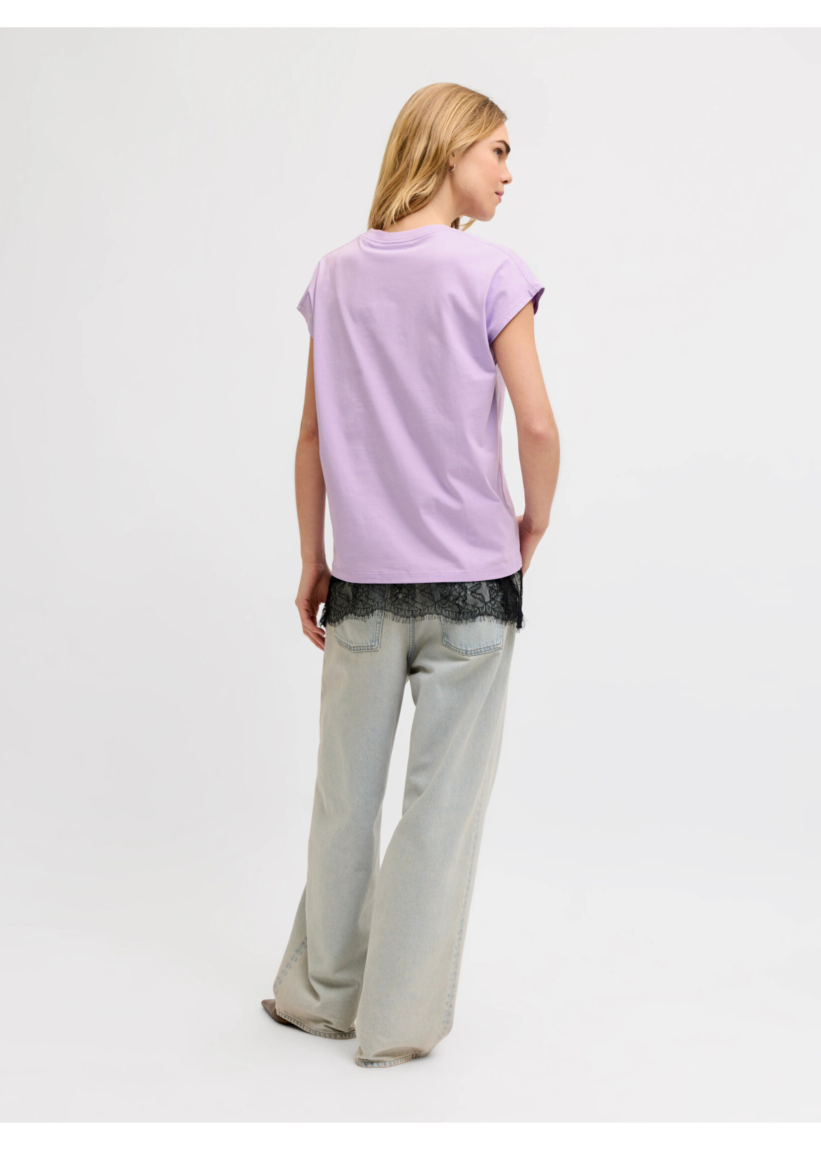 JJXX JXASTRID BOXY SL EVERY TEE JRS PURPLE ROSE