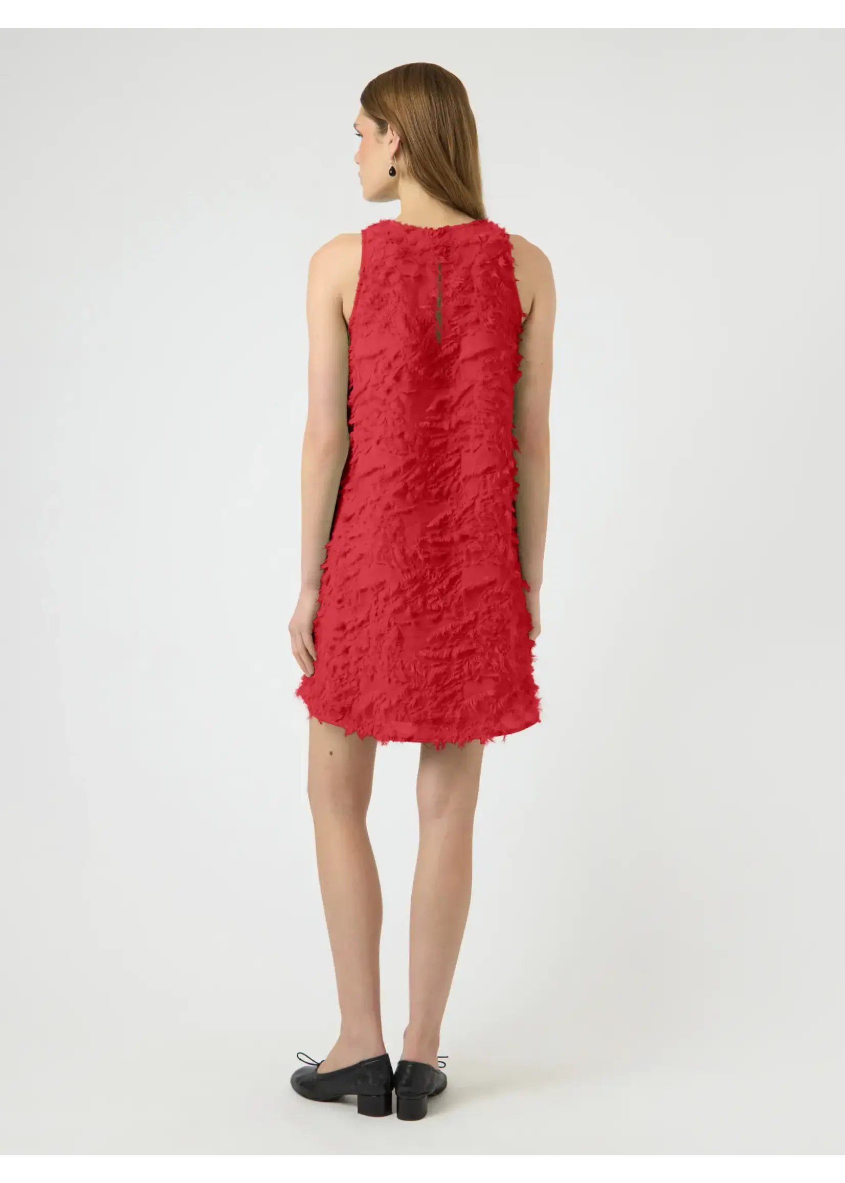 YAS YASPARIA SL DRESS S. POINSETTIA