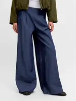JJXX JXDEBBY CHAMBREY HW WIDE PANTS WVN