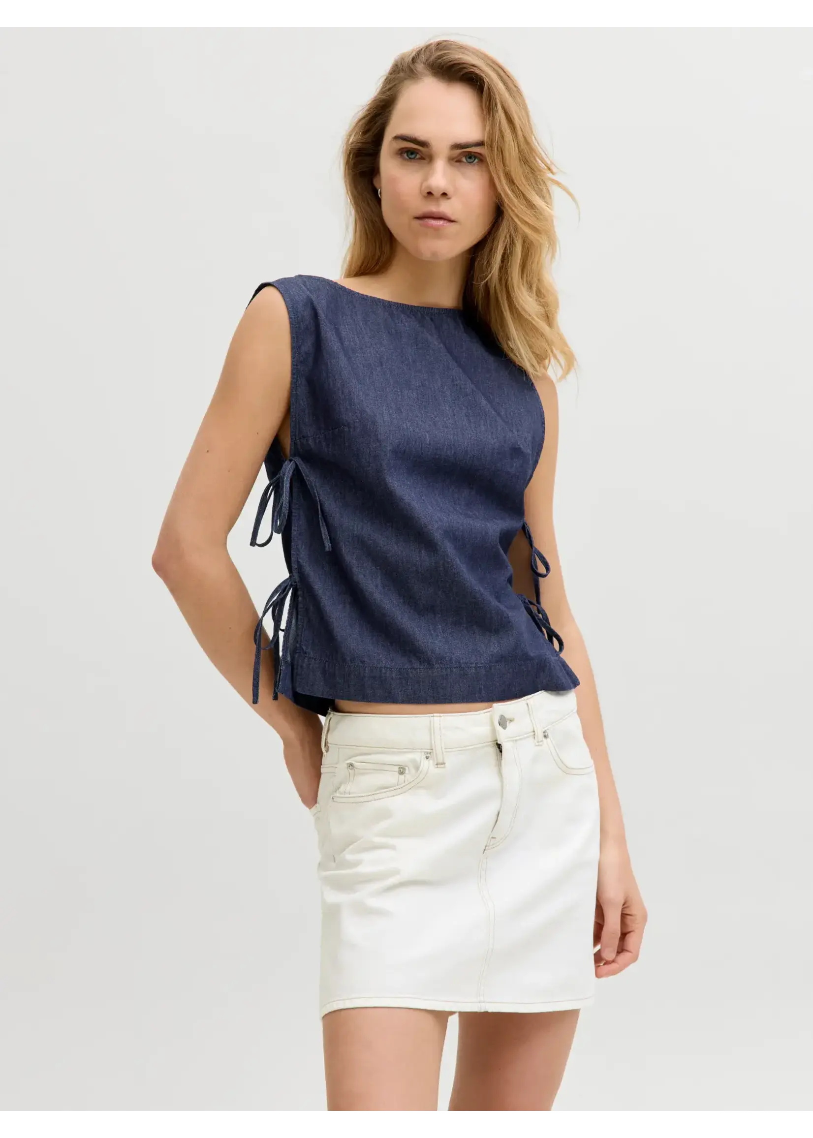 JJXX JXDEBBY CHAMBREY SL TOP WVN