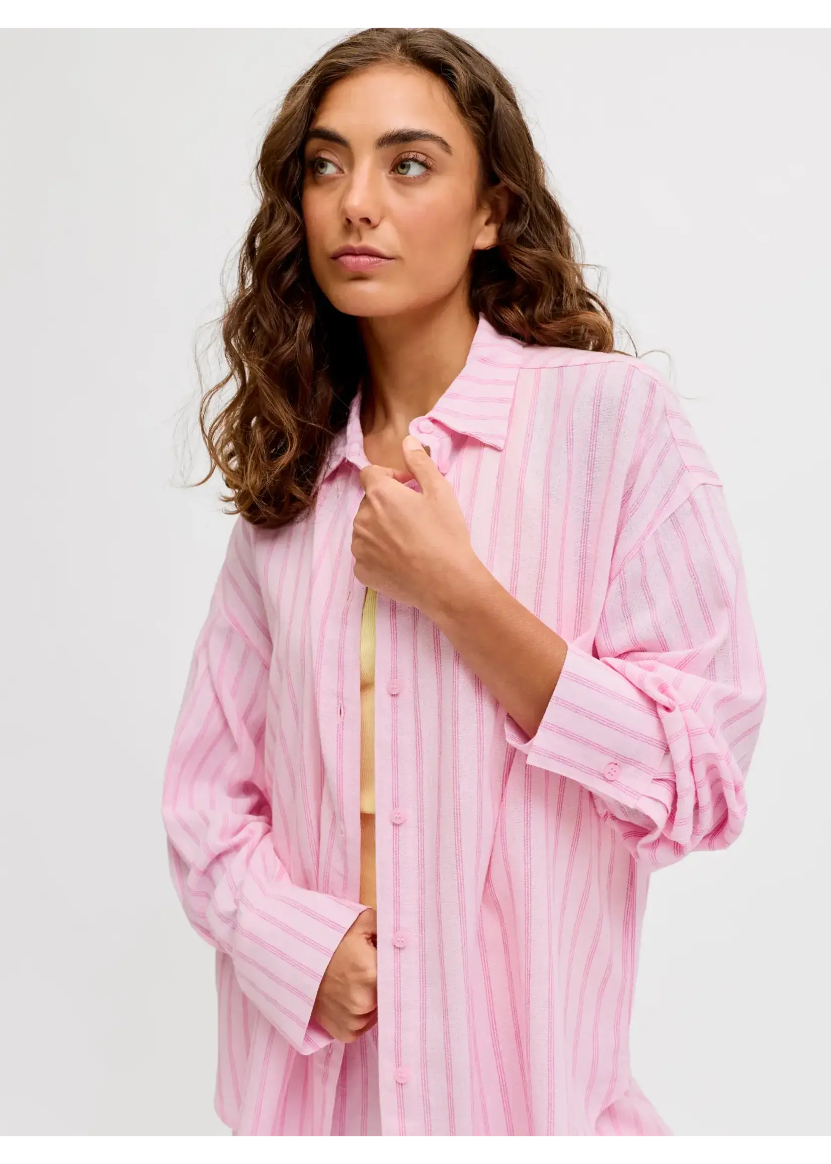 JJXX JXALMIRA LINEN BLEND LS SHIRT WVN LN FUJI FLOWER