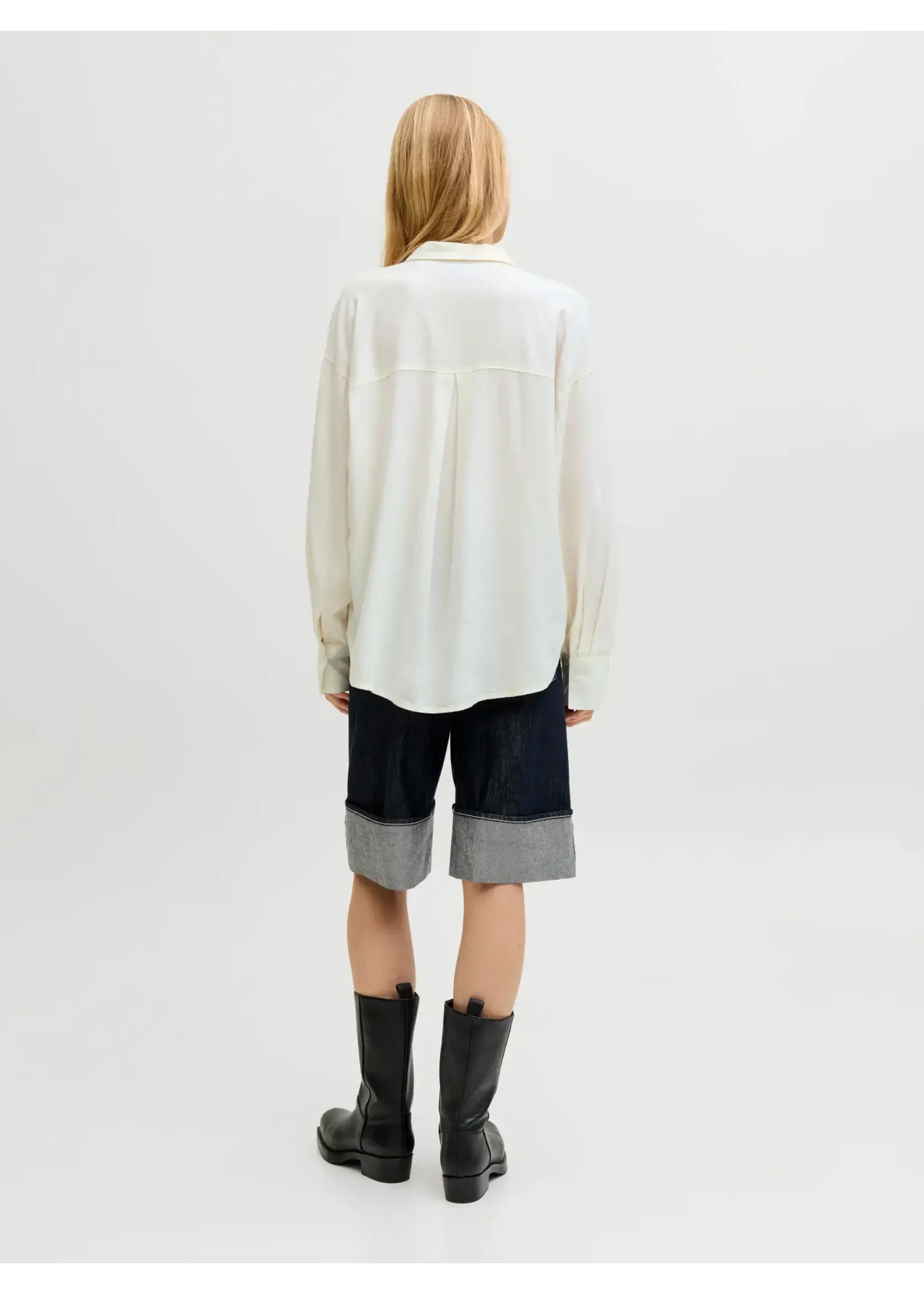 JJXX JXALMIRA LINEN BLEND LS SHIRT WVN LN
