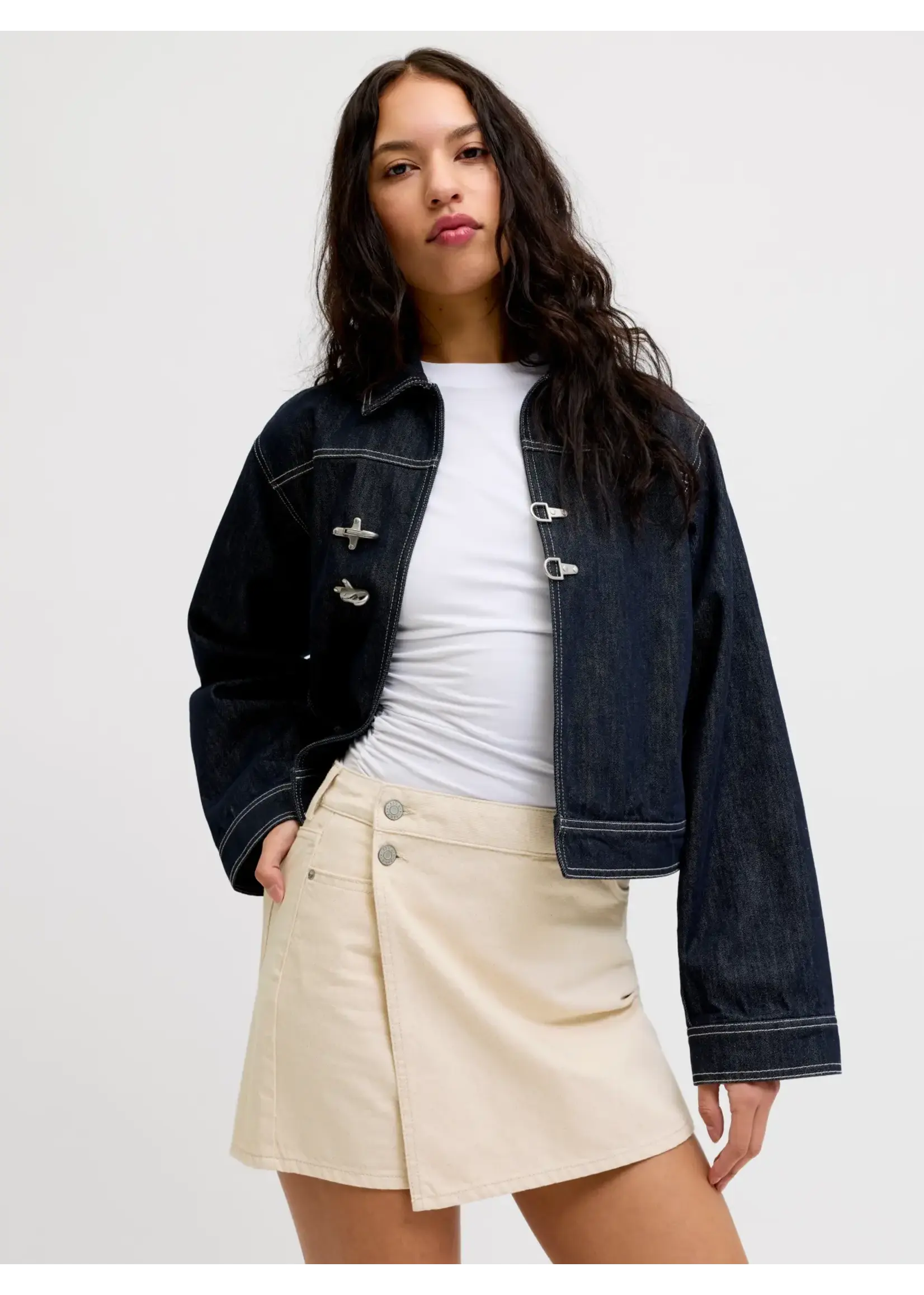 JJXX JXGRETA HW DENIM SKORT DNM SN MOONBEAN