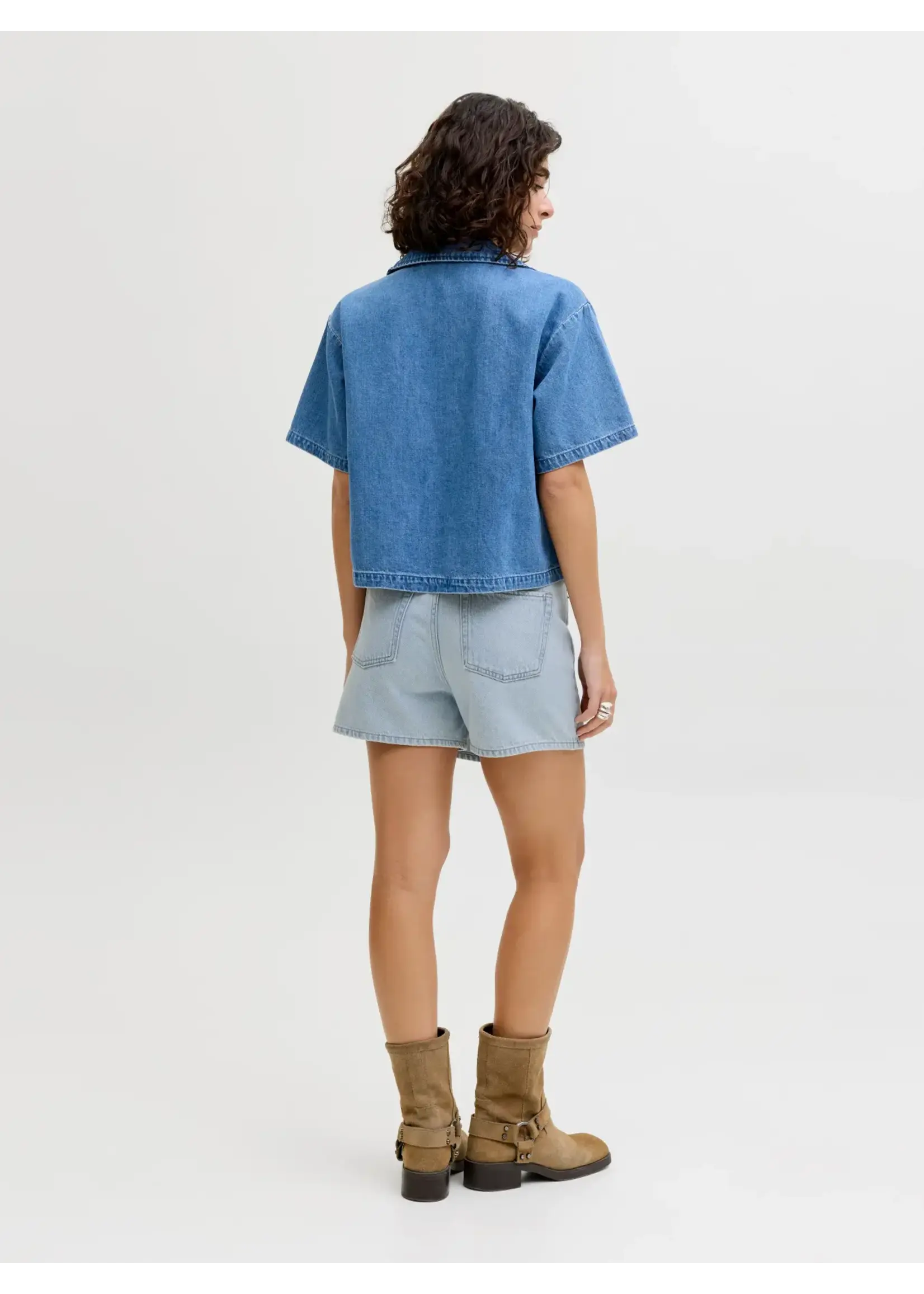 JJXX JXGRETA HW DENIM SKORT DNM SN LIGHT BLUE