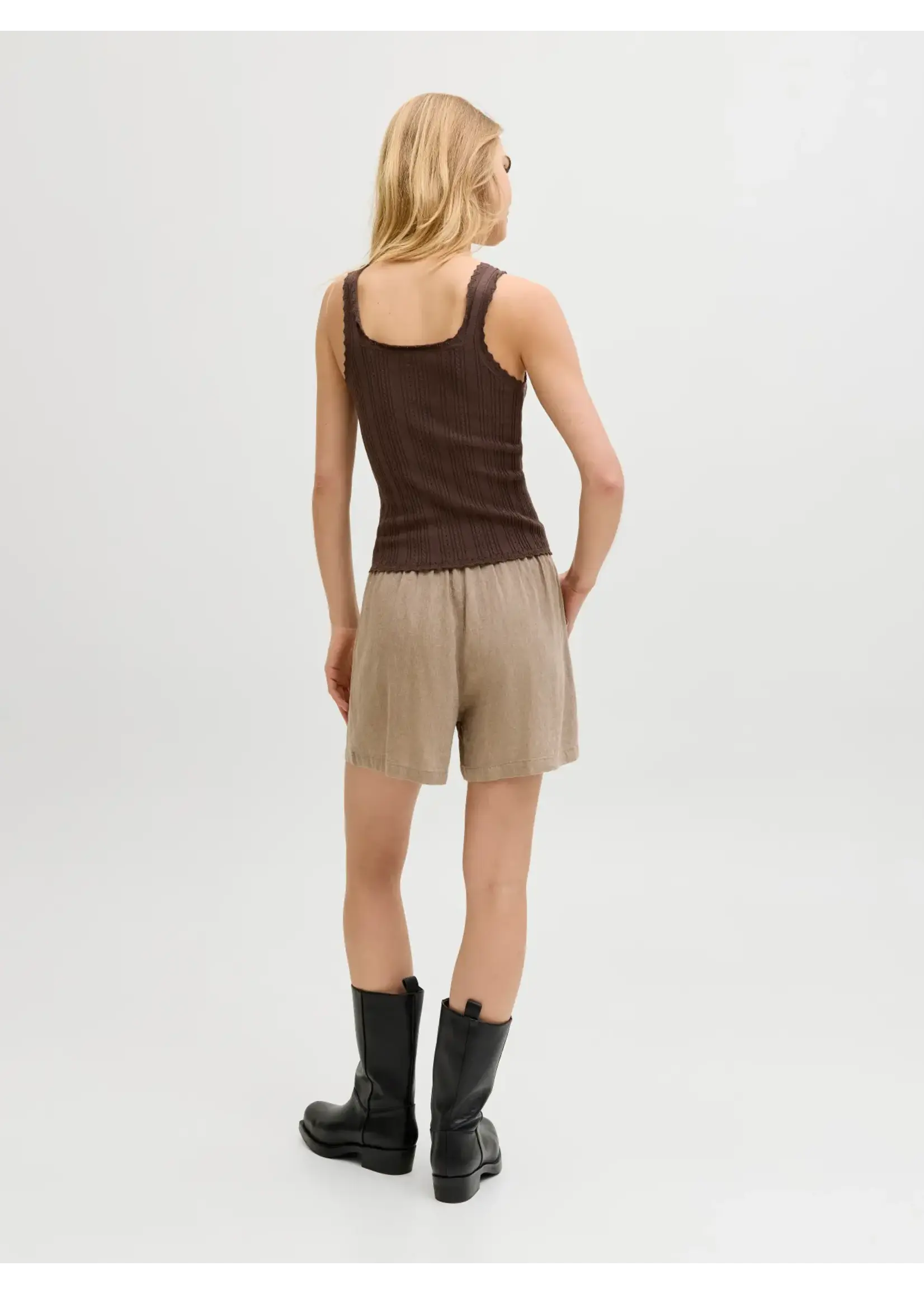 JJXX JXALMIRA LINEN BLEND HW SHORTS WVN LN.